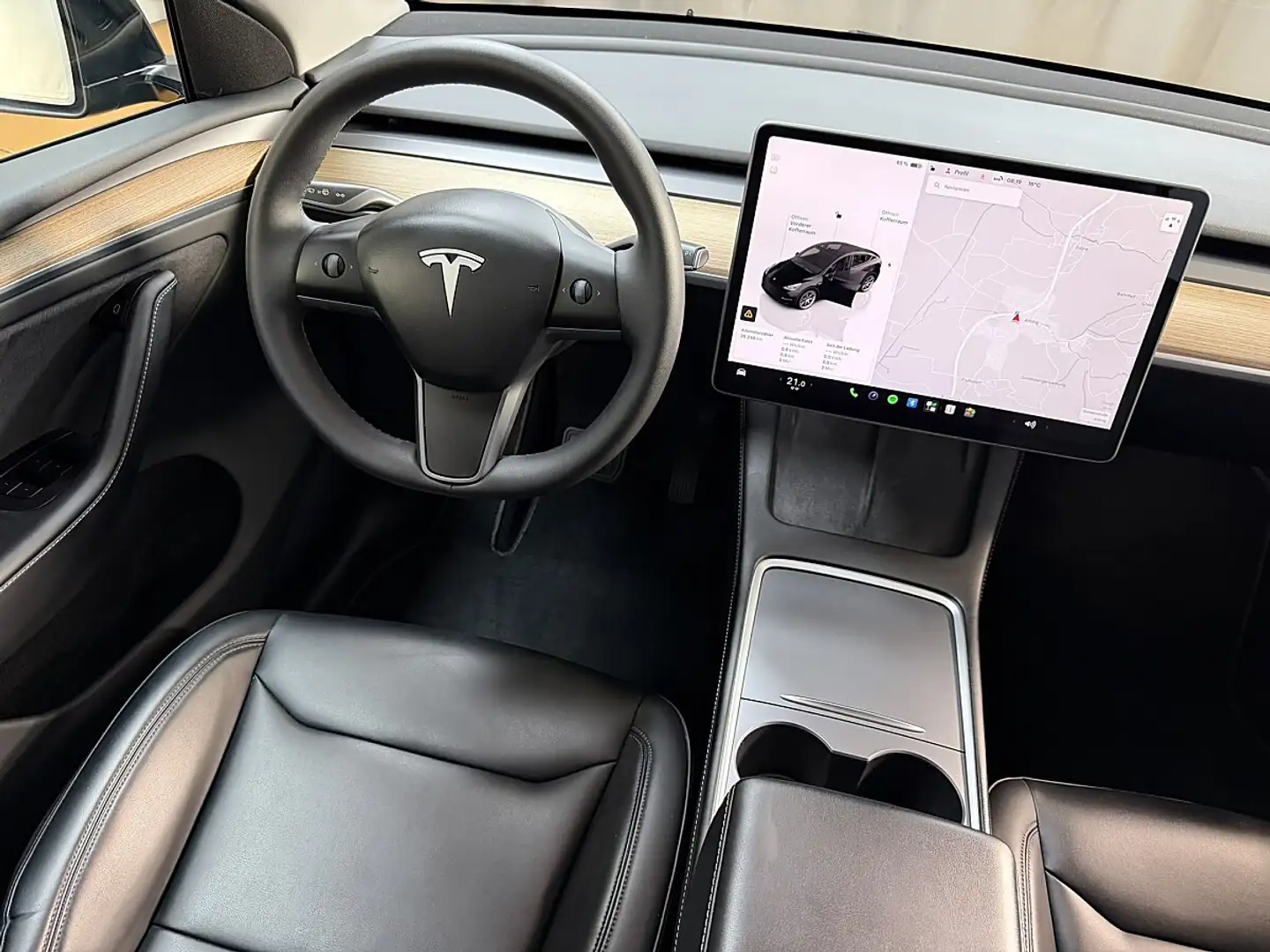 Tesla Model Y Dual Maximale Reichweite Dual AWD Schwarz - 2