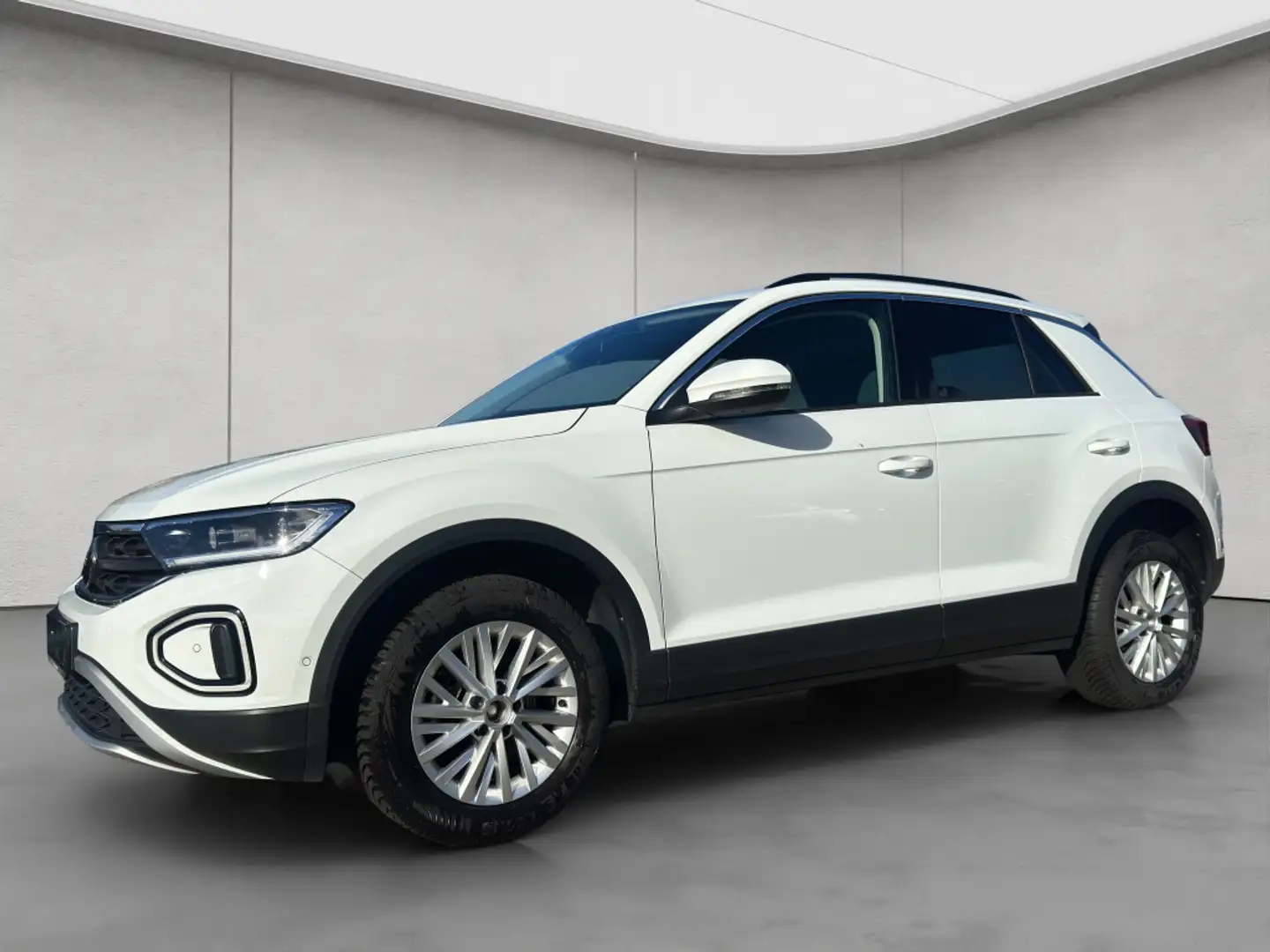 Volkswagen T-Roc 1.0 TSI Life LED/Navi/Sitzheizung Blanc - 2