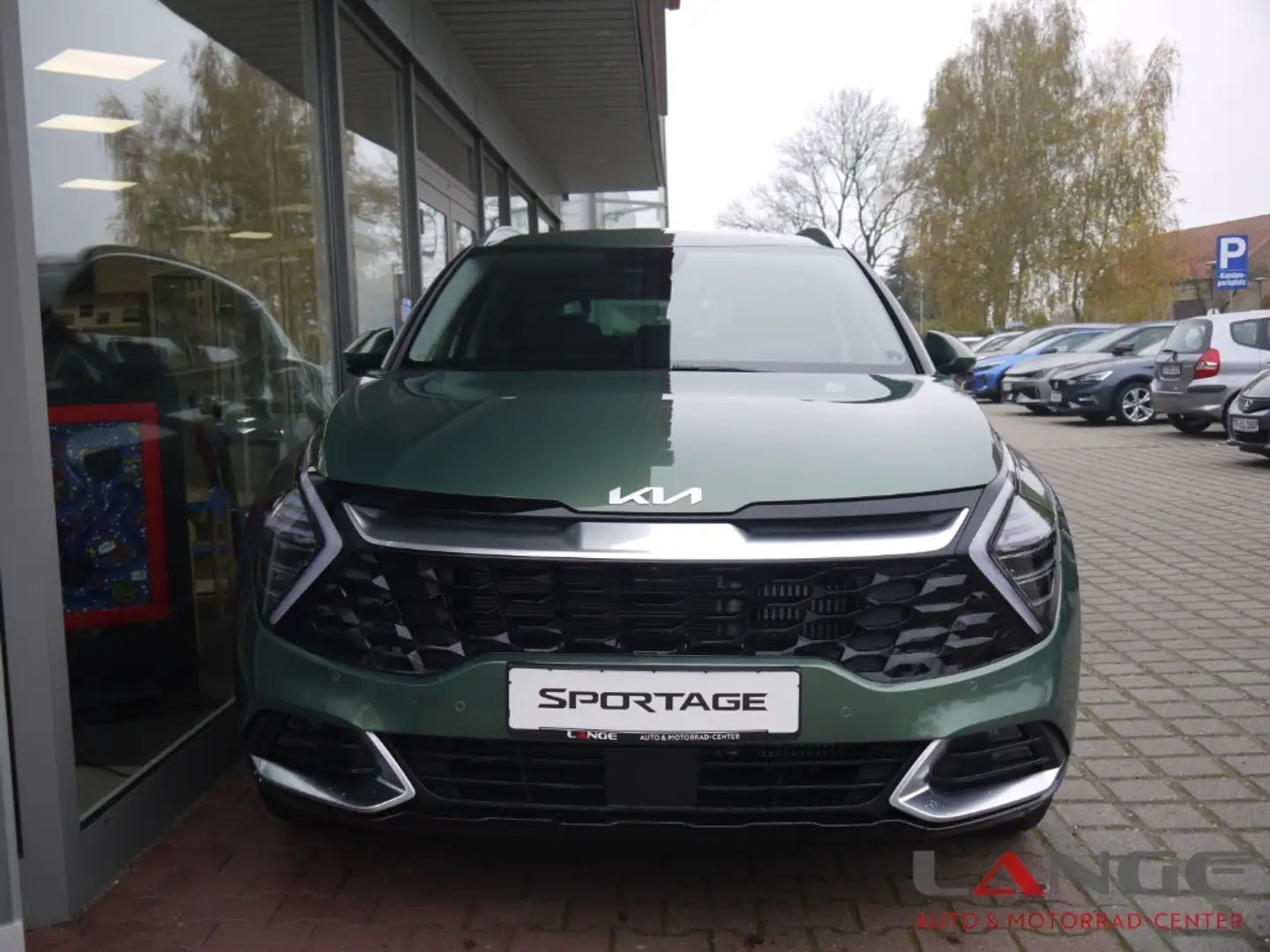 Kia Sportage 1.6T 48V 2WD SPI LED Navi AHZV Grün - 2