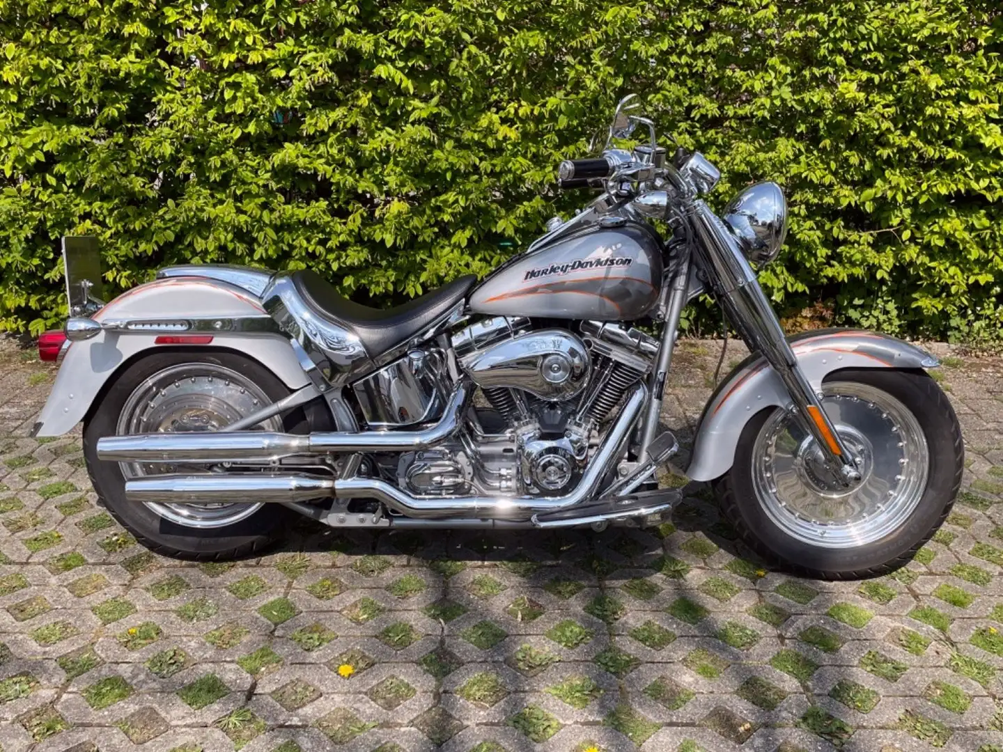 Harley-Davidson Fat Boy CVO Argintiu - 1