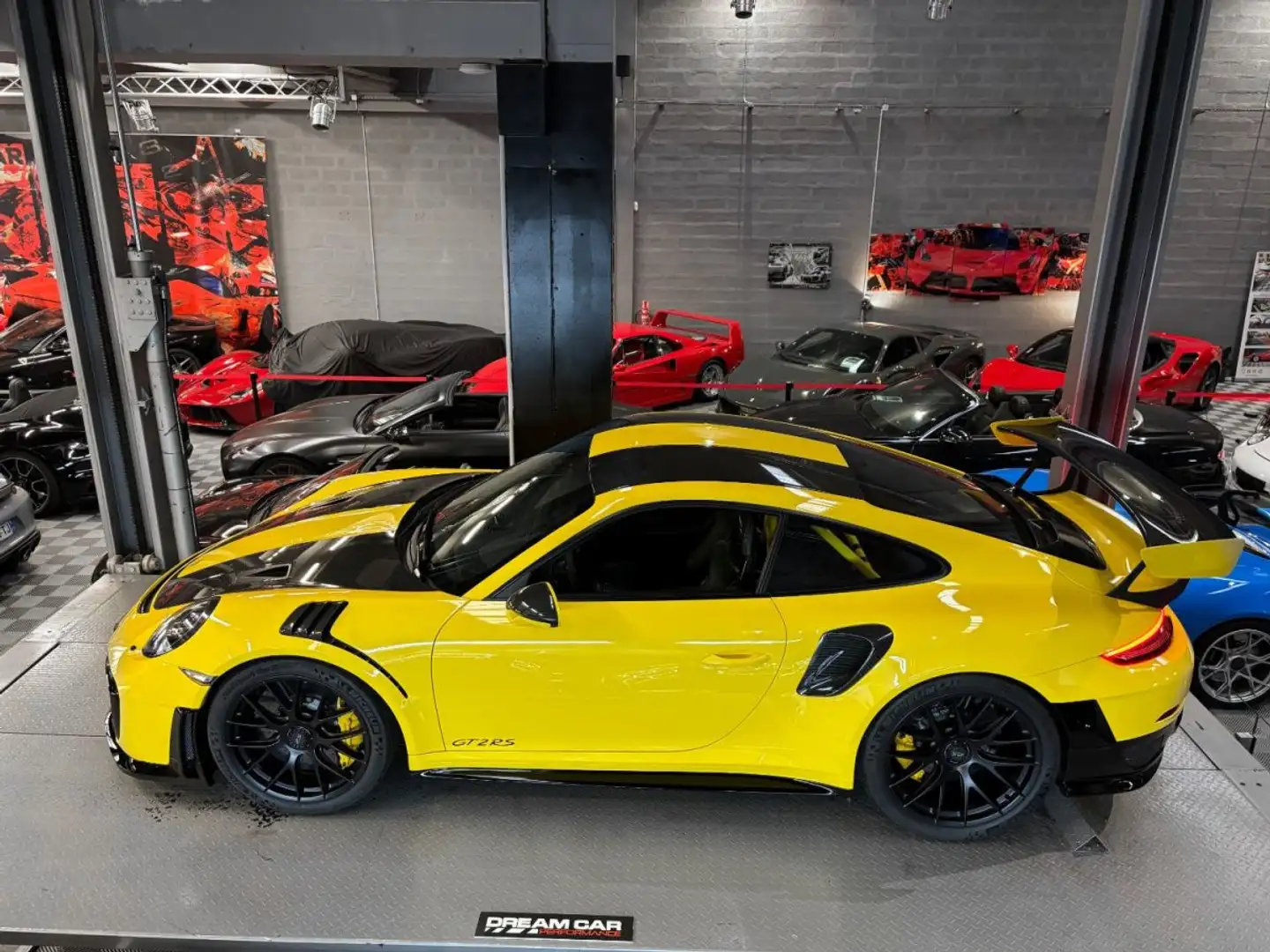 Porsche 991 991 GT2 RS PACK WEISSACH – PPF - lift origine France Gelb - 2