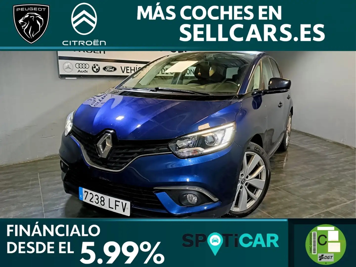 Renault Scenic dCi Limited Blue 88kW Azul - 1