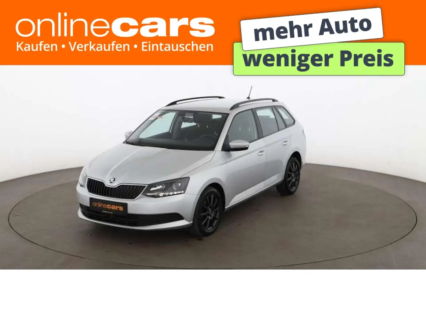 Skoda Fabia Combi 1.4 TDI Ambition NAVI TEMPOMAT KLIMA Silber - 1