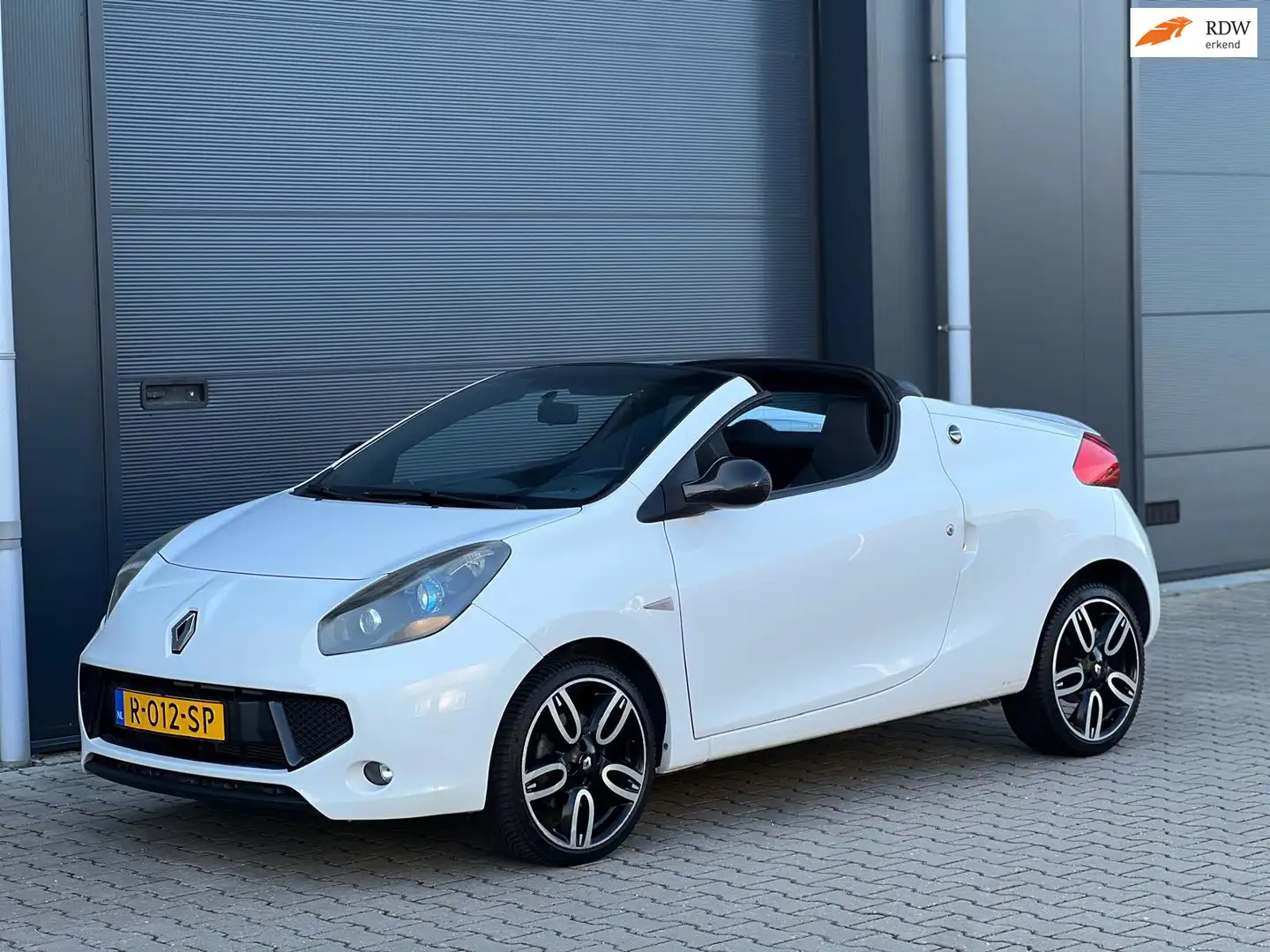 Renault Wind 1.2 TCE Dynamique|Cabrio|Elektrische-kap Weiß - 1