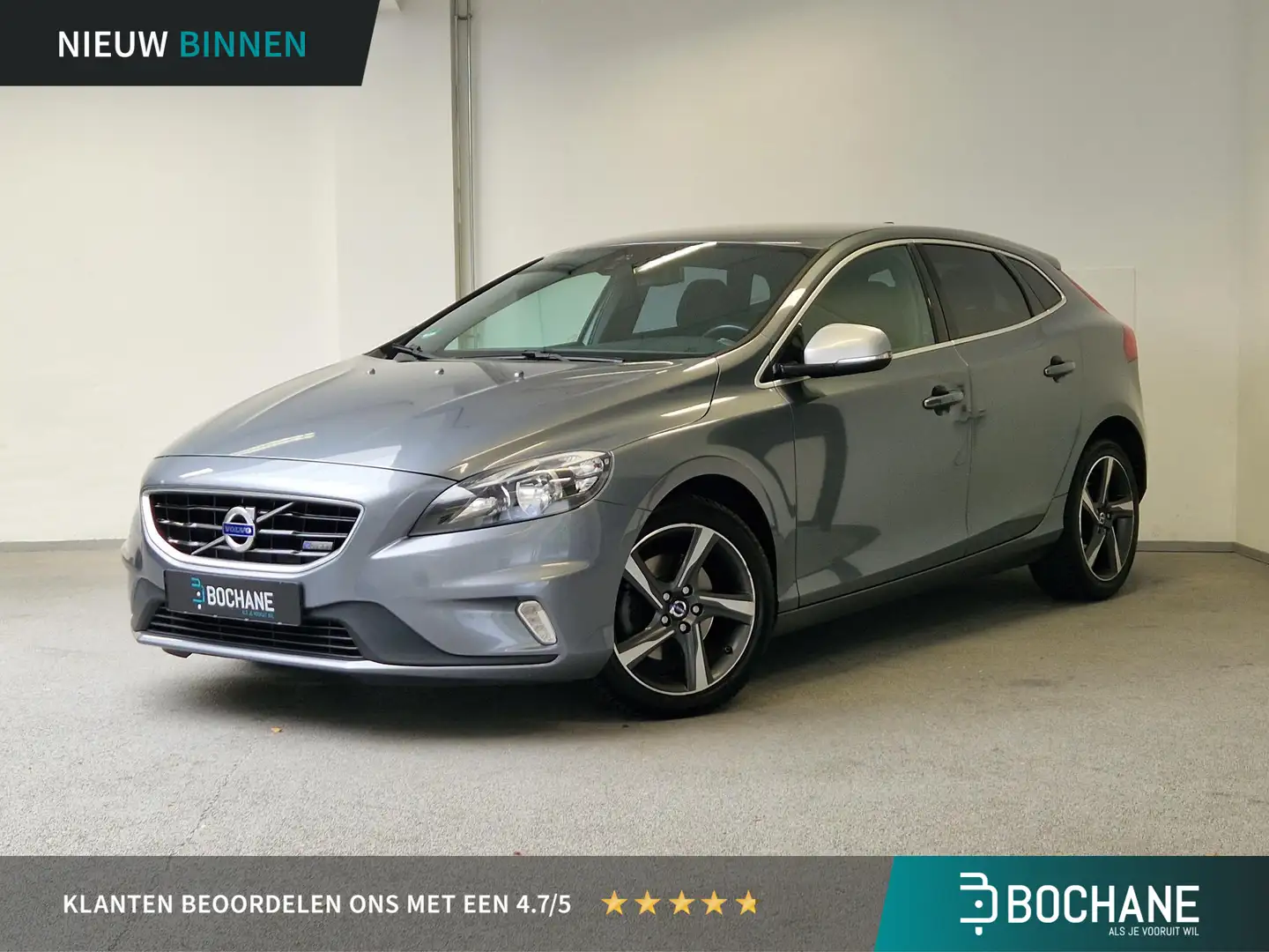 Volvo V40 1.6 T3 R-Design | 2e-EIG | ORG.NL | NAVI | PDC | Grijs - 1