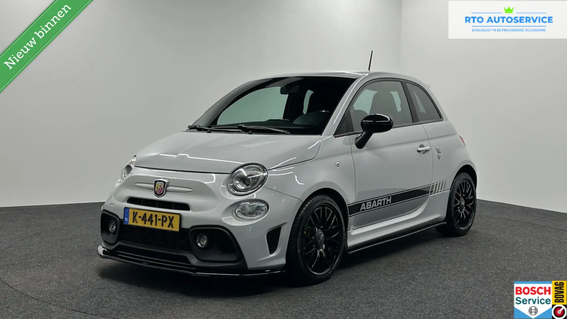Fiat 500 Abarth 1.4 T-Jet 595 Gris - 1