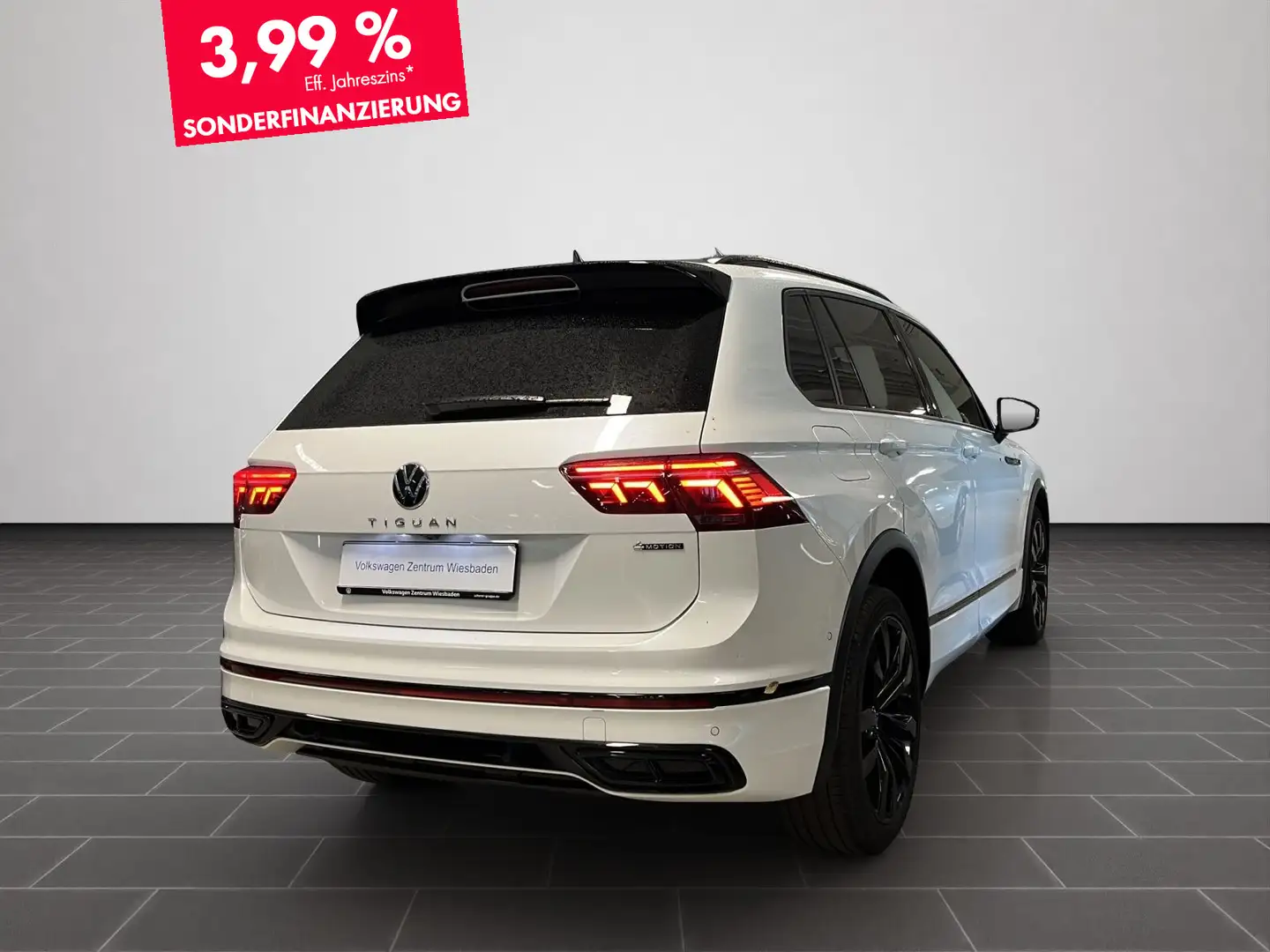Volkswagen Tiguan 2.0 TDI DSG R-Line 4M, Navi, Sitzh., Stan Weiß - 2
