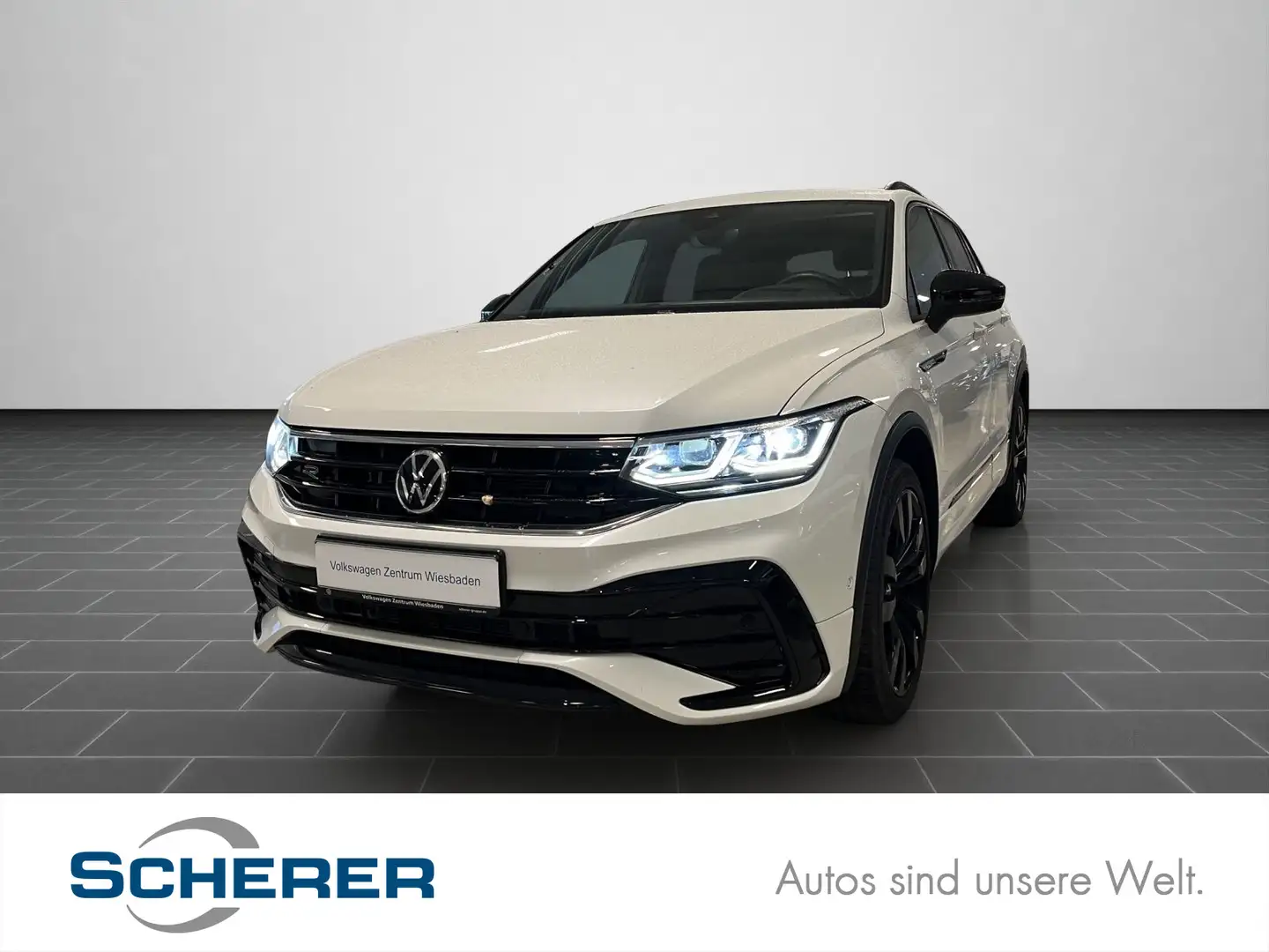 Volkswagen Tiguan 2.0 TDI DSG R-Line 4M, Navi, Sitzh., Stan Weiß - 1
