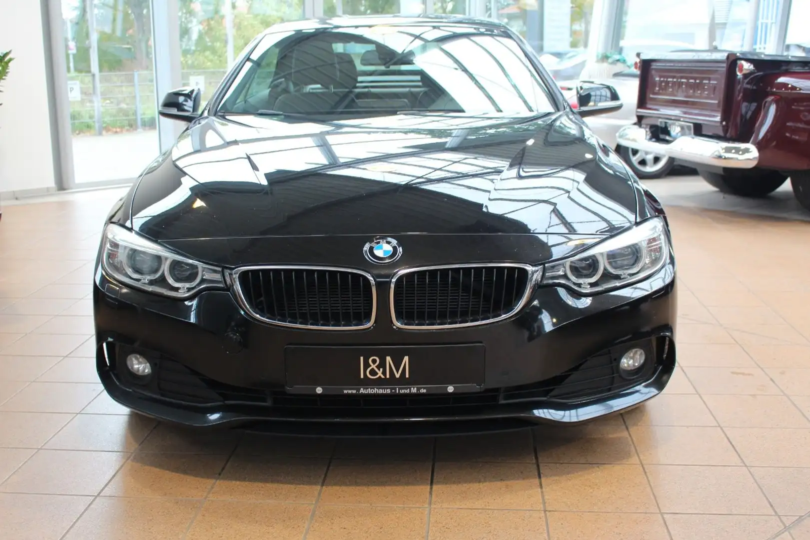 BMW 420 i Cabrio+Leder+Bi-Xenon+2.Hand+Sport Negru - 1