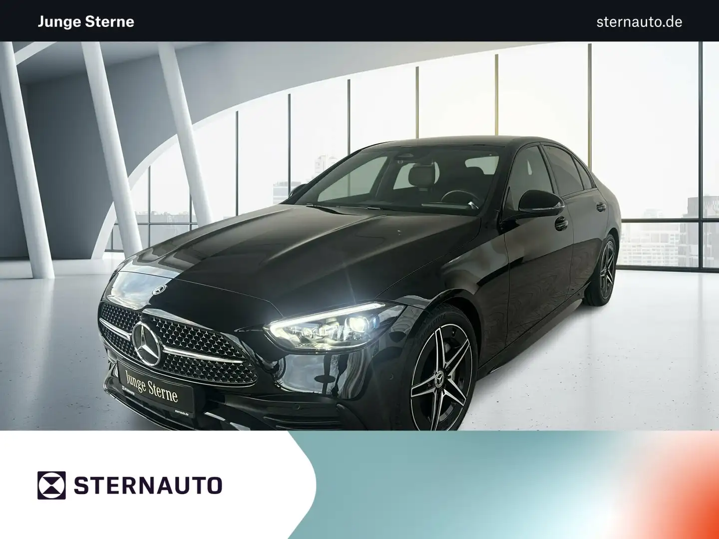Mercedes-Benz C 300 C 300 4M AMG Line/Distronic/Kamera/Digital/Navi Schwarz - 1