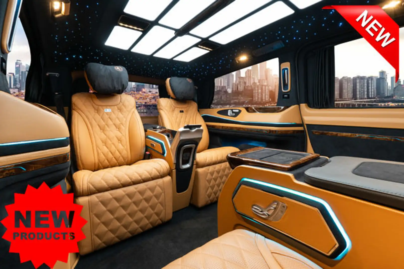 Mercedes-Benz Vito 124 - VIP Exklusiver Luxus Umbau - V-Klasse Czarny - 1