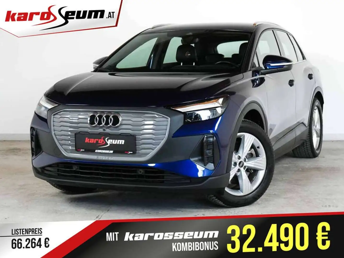 Audi Q4 e-tron Q4 40 | PREMIUM SELECTION | 82 kWh | Leder Blau - 1