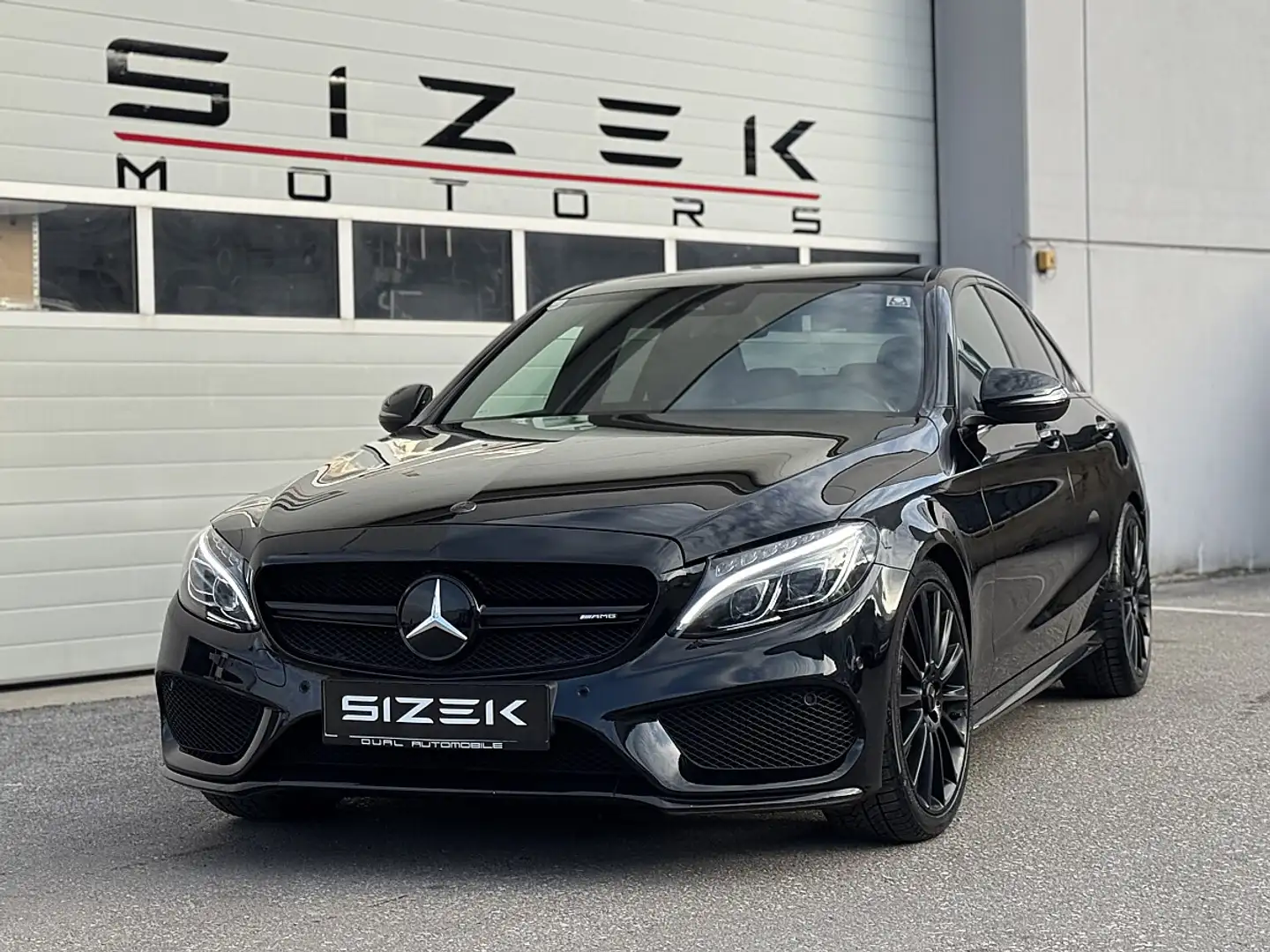 Mercedes-Benz C 220 BlueTEC Aut.| AMG 43 LOOK| AMBT|LED| LEDER|NAVI Schwarz - 1
