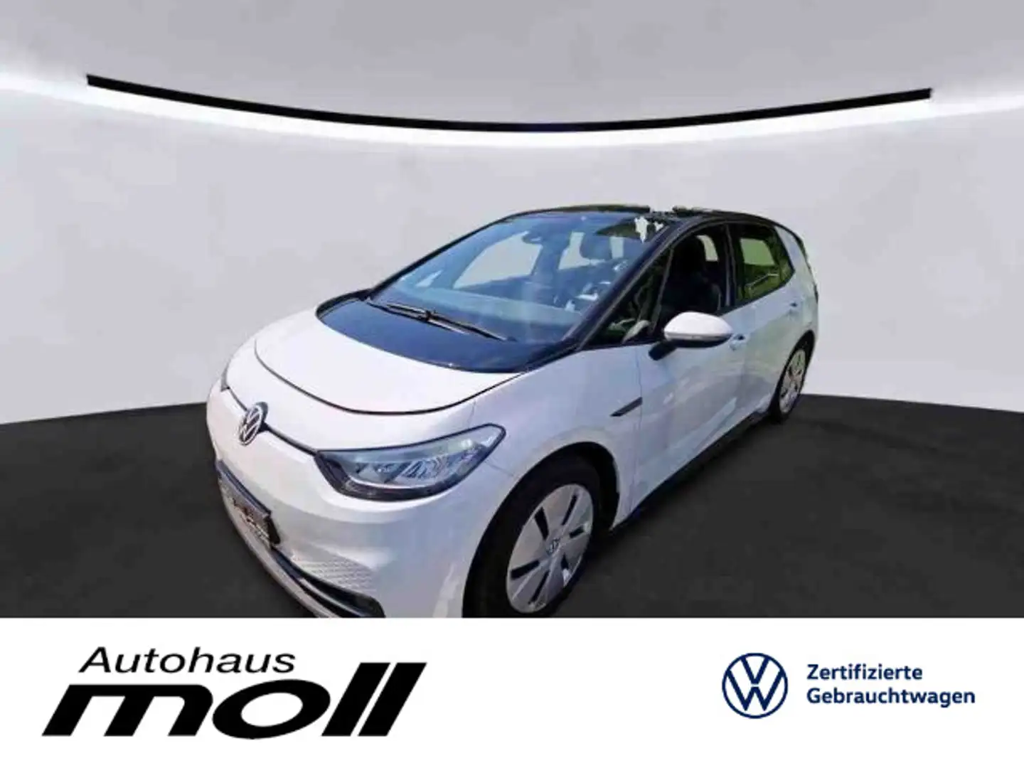 Volkswagen ID.3 Pro AHK DAB+ ACC 62kWh CCS Weiß - 1