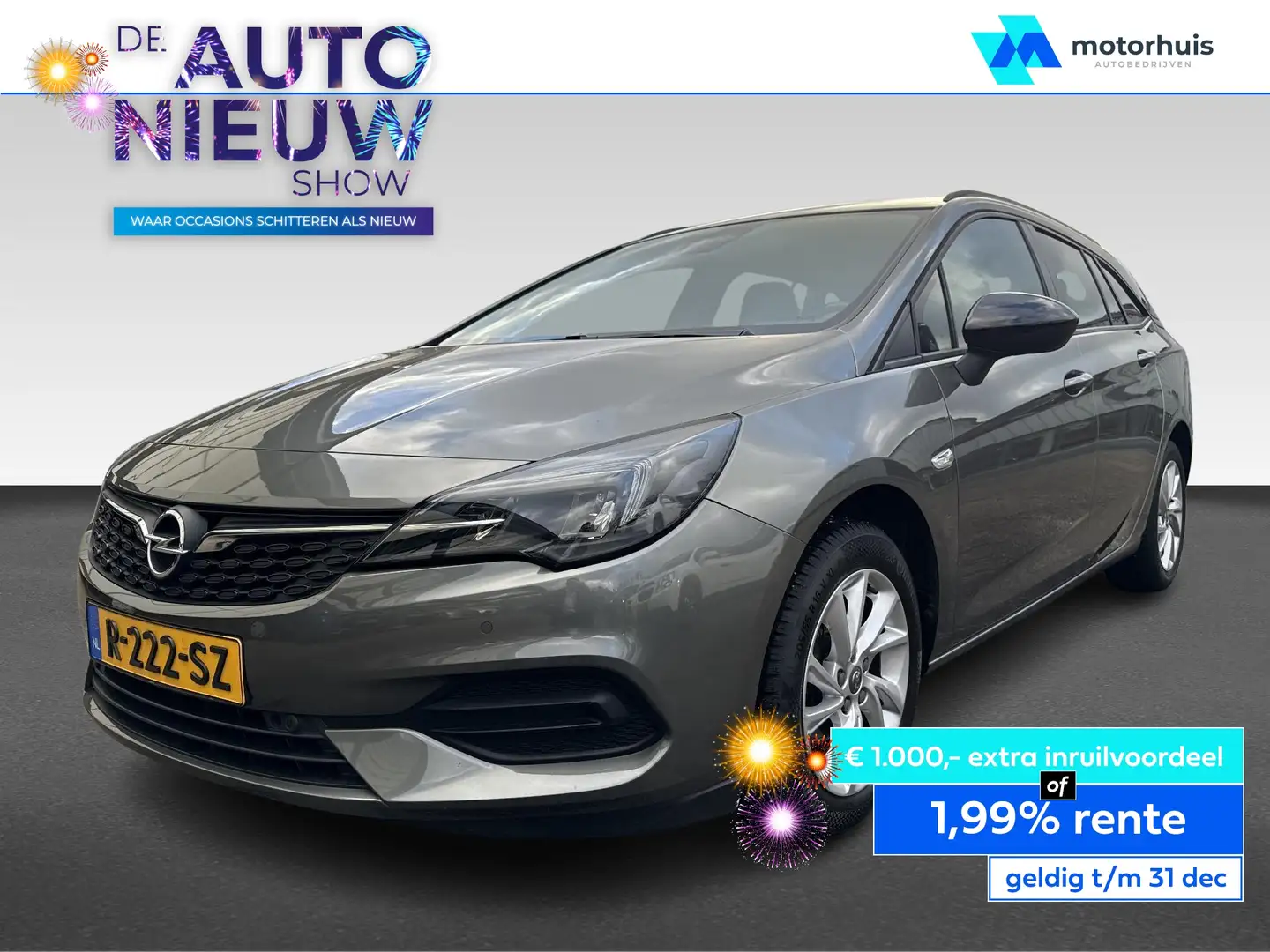 Opel Astra Sports Tourer 1.2 Turbo 130pk Start/Stop Business Gris - 1