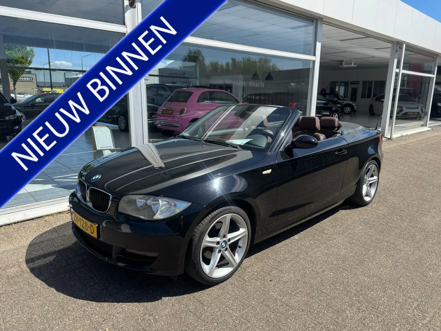 BMW 118 1-serie Cabrio 118i | Cruise control | Elektrische Zwart - 1