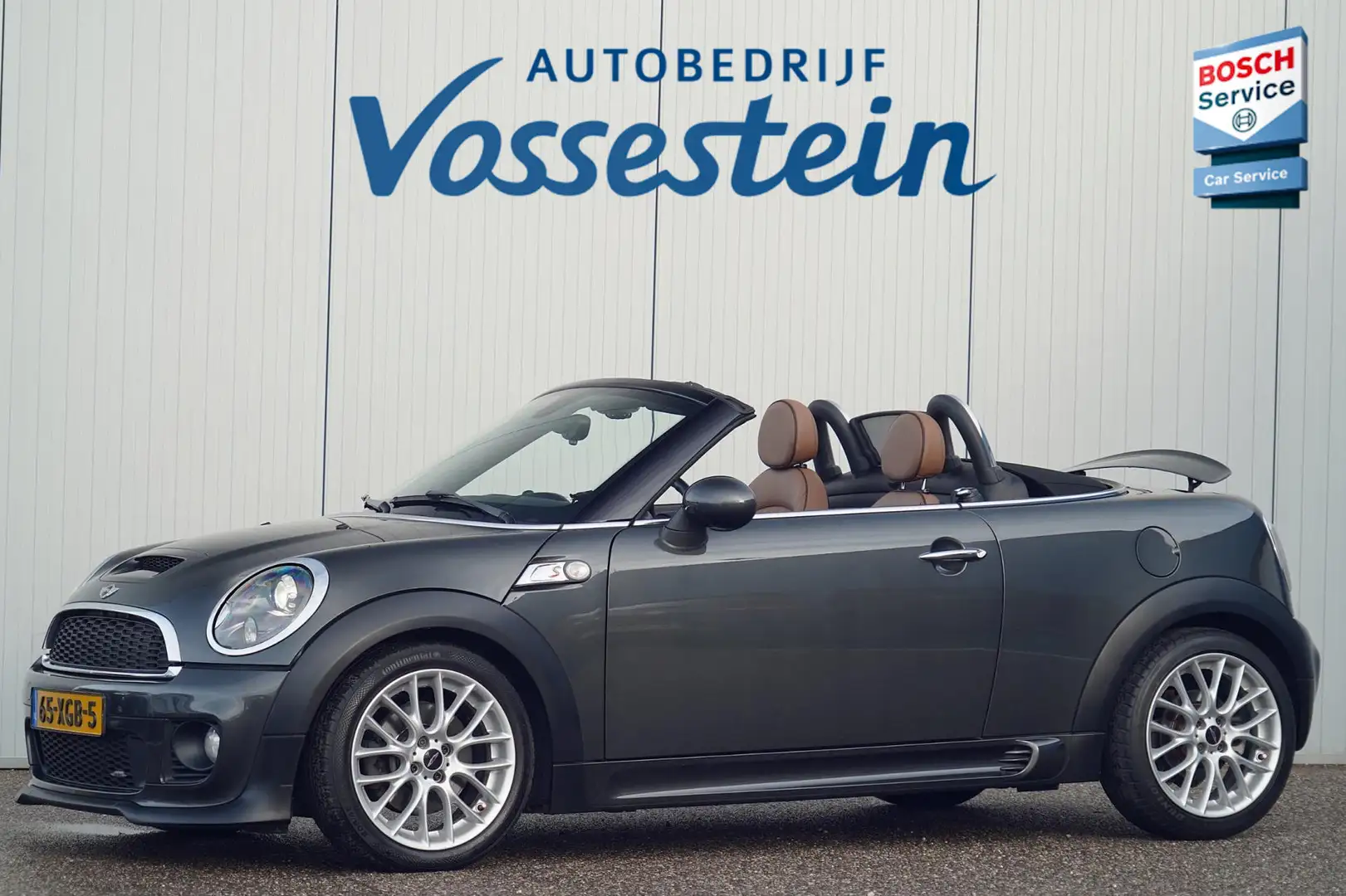 MINI Cooper S Roadster Mini 1.6 / 1e Eigenaar / 124dkm NAP / Leder / Navi Gris - 1