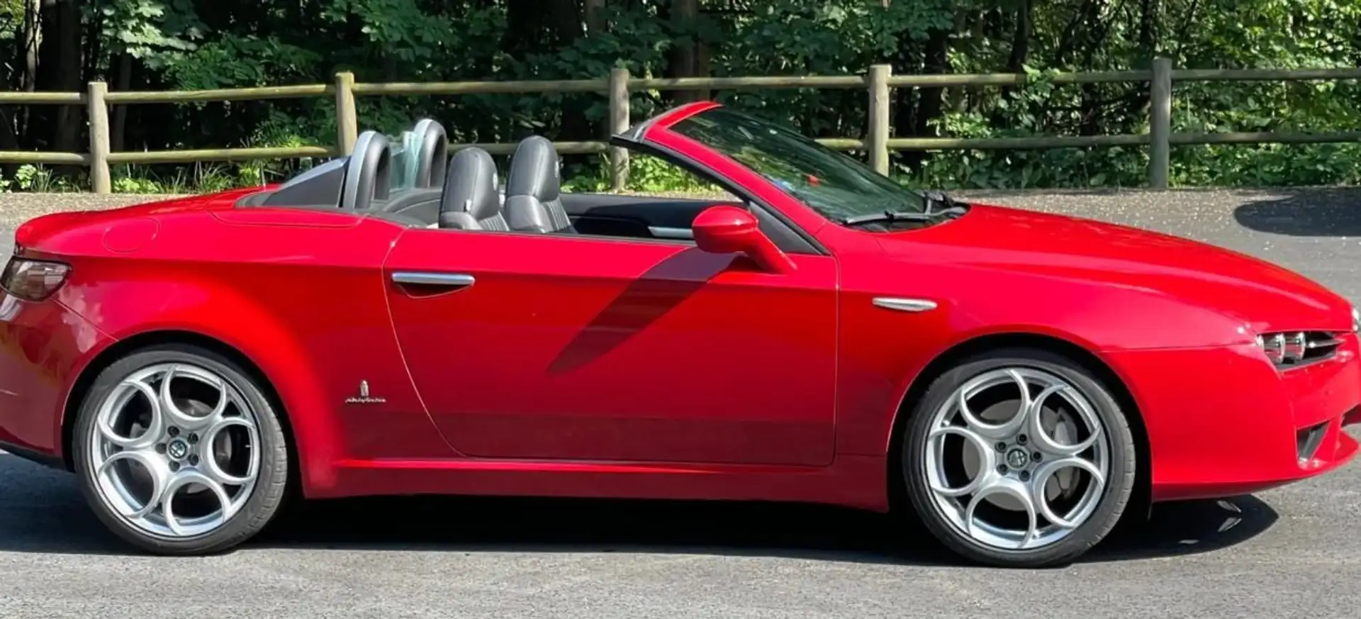 Alfa Romeo Spider 3.2 V6 Exclusive Q4 260cv Manuale Rosso - 1