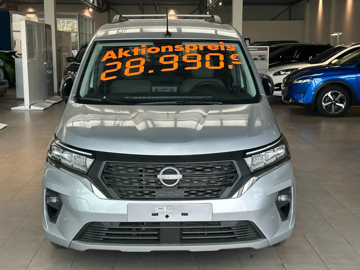 Nissan Townstar 1.3 DIG-T 130PS Kombi Tekna Leder LED Sitzheizung Silber - 2