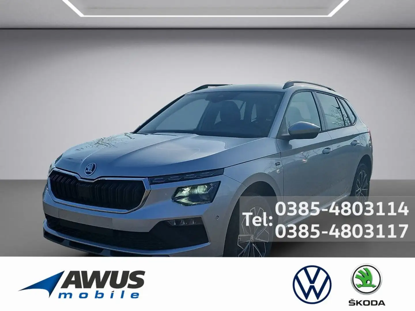 Skoda Kamiq 1.5TSI DSG Drive AHK Silber - 1