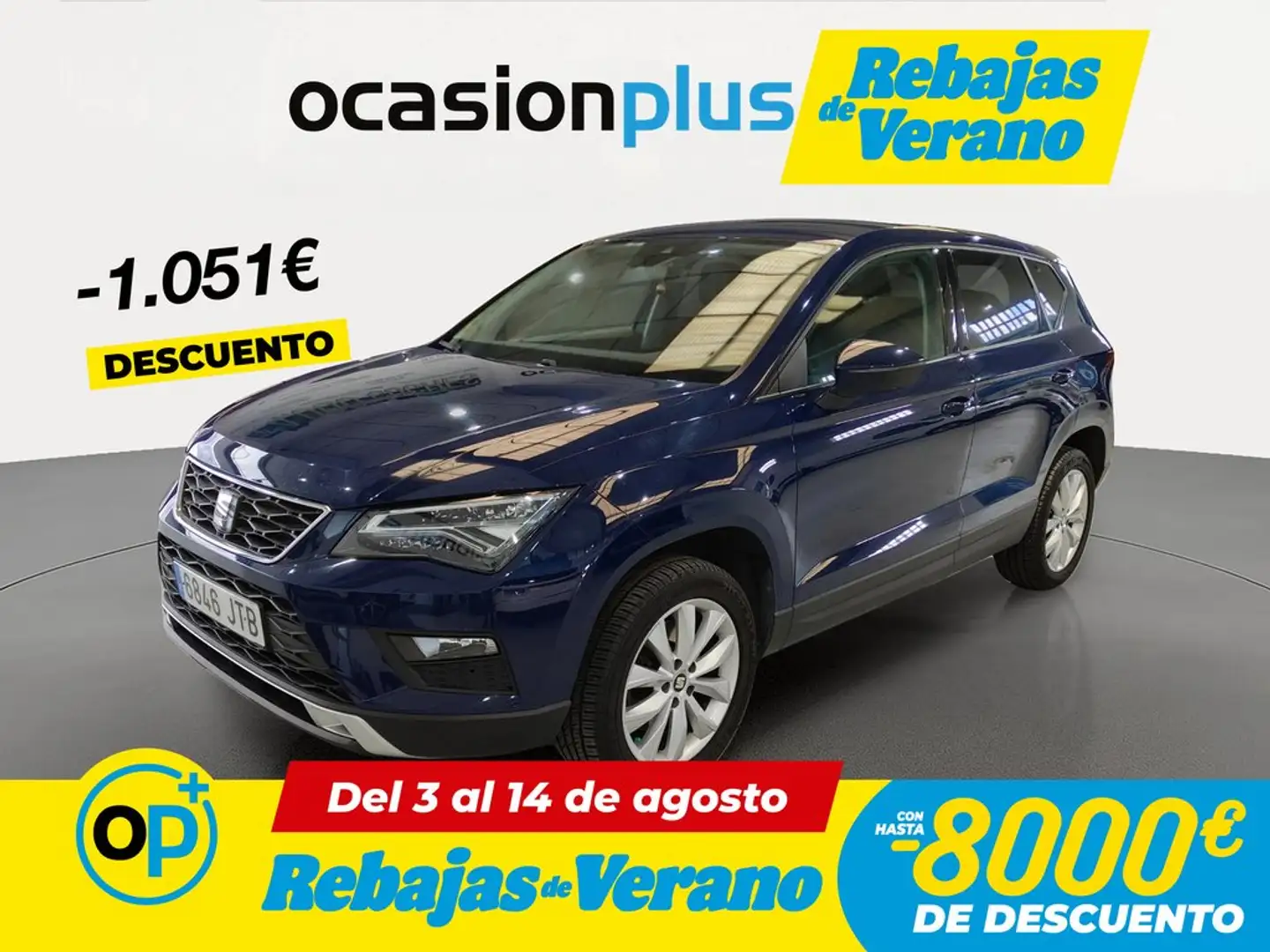 SEAT Ateca 1.0 TSI S&S Ecomotive Style Azul - 1