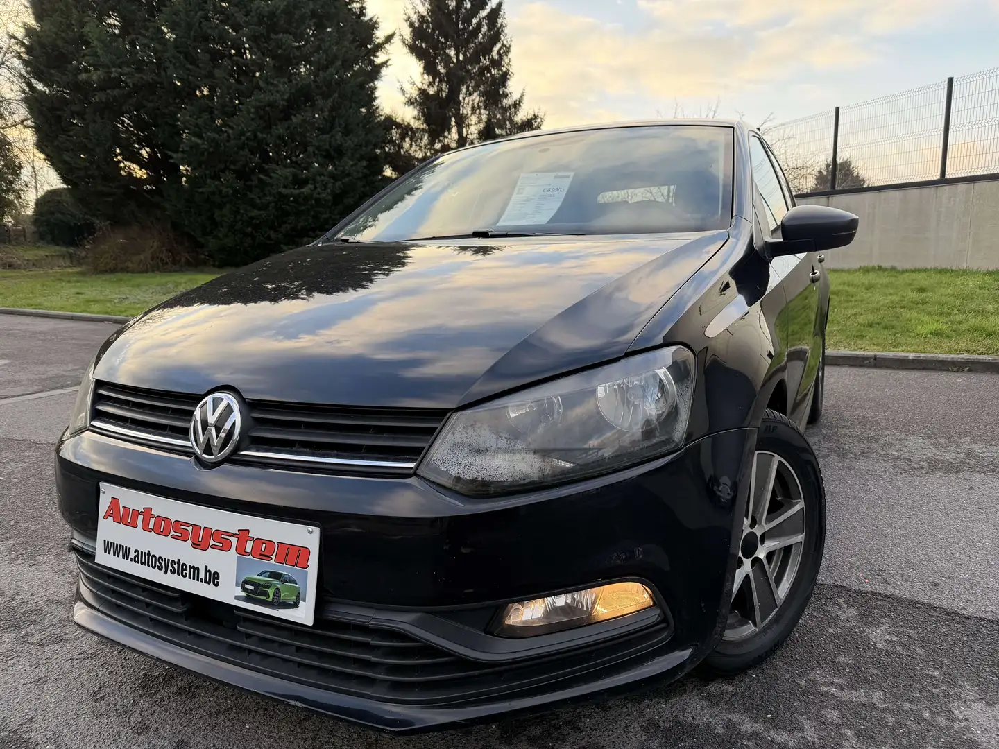 Volkswagen Polo Polo 1.4 CR TDi Comfortline*Euro6b*Garantie 1an* Noir - 1