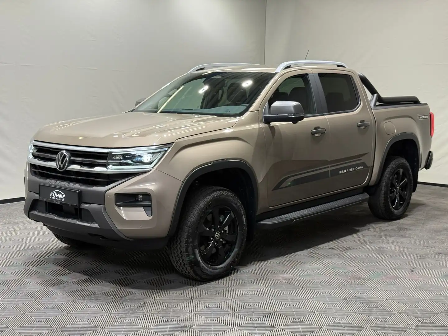 Volkswagen Amarok PanAmericana 3.0 TDI 4M | MATRIX NAVI AHK Beżowy - 2