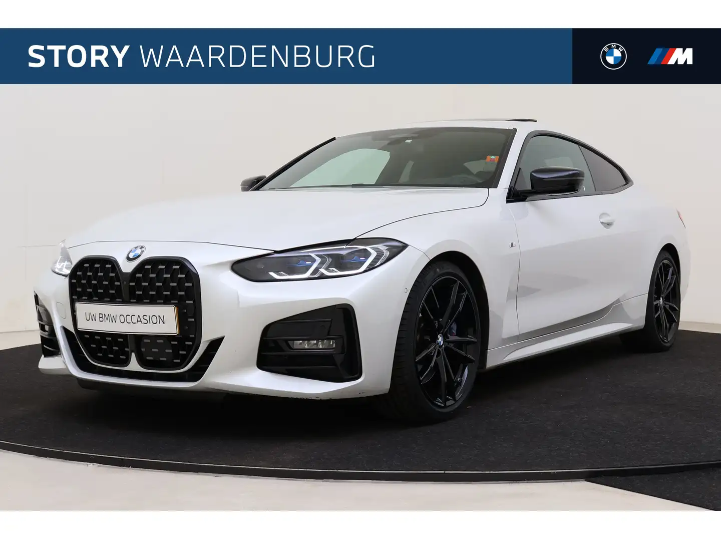 BMW 430 4 Serie Coupé 430i High Executive M Sport Automaat White - 1