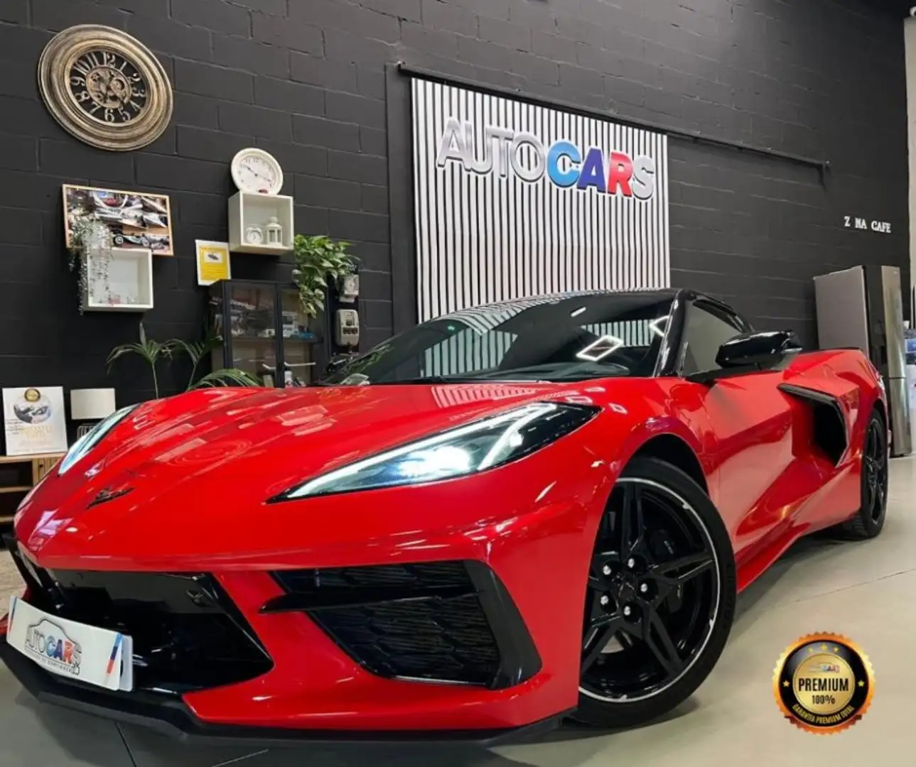 Chevrolet Corvette Convertible Z51 3LT Aut. Rojo - 1