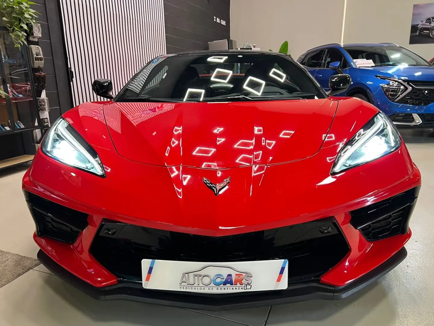 Chevrolet Corvette Convertible Z51 3LT Aut. Rojo - 2