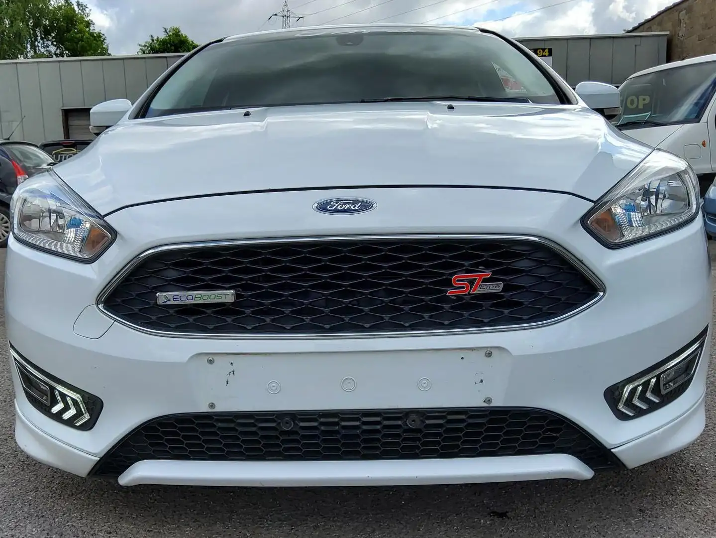 Ford Focus 1.0 EcoBoost ST Line PACK BUITEN Blanc - 2