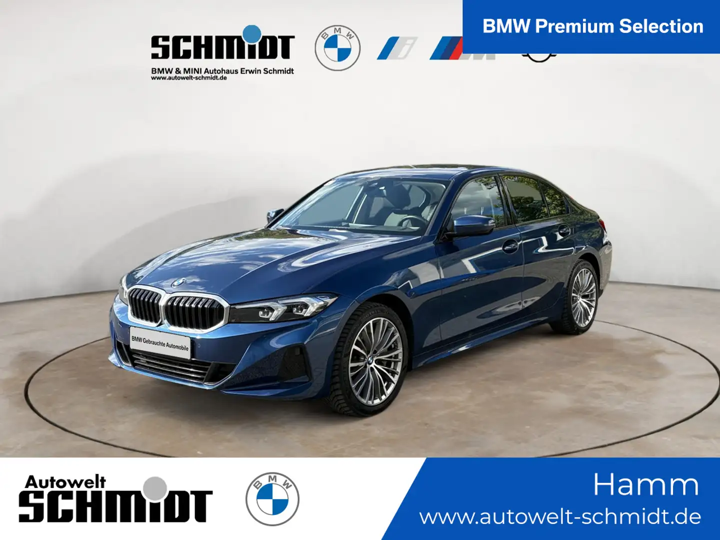 BMW 330 i Limousine + 2Jahre-BPS.-GARANTIE Bleu - 1