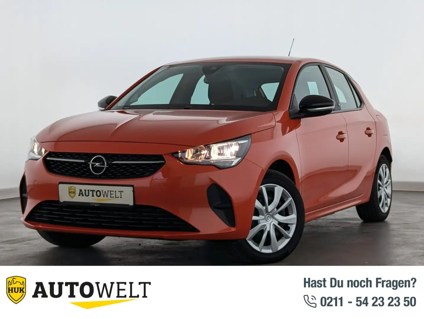 Opel Corsa Corsa F e Edition LED+CARPLAY+KLIMA+TEMP+ BC Orange - 1
