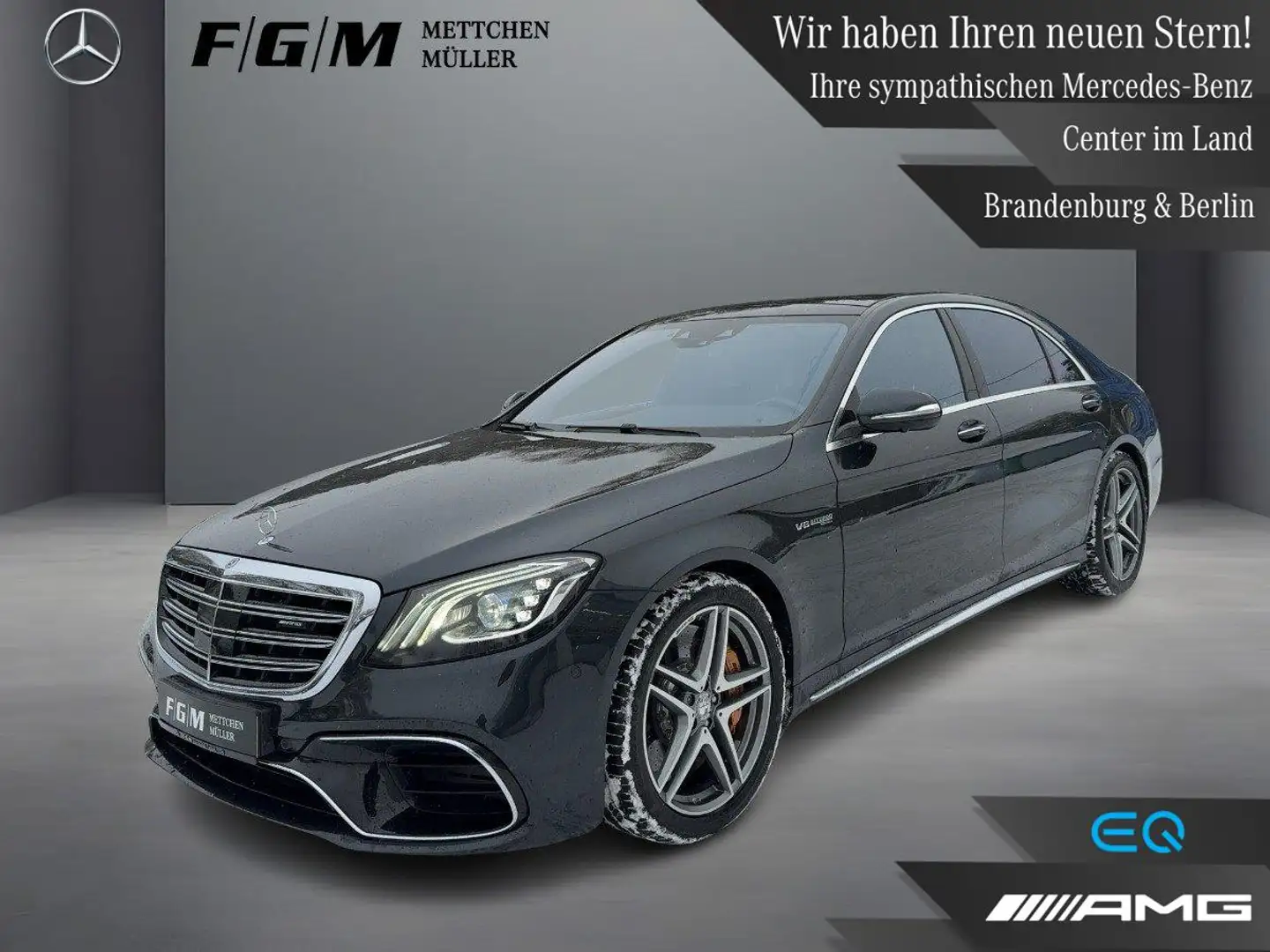 Mercedes-Benz S 63 AMG AMG S 63 L 4M Burm|KeyGo|MBeam|S-Dach Negro - 1
