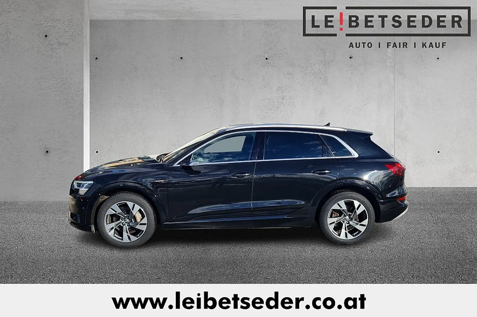 Audi e-tron 50 quattro 71kWh Advanced Schwarz - 2