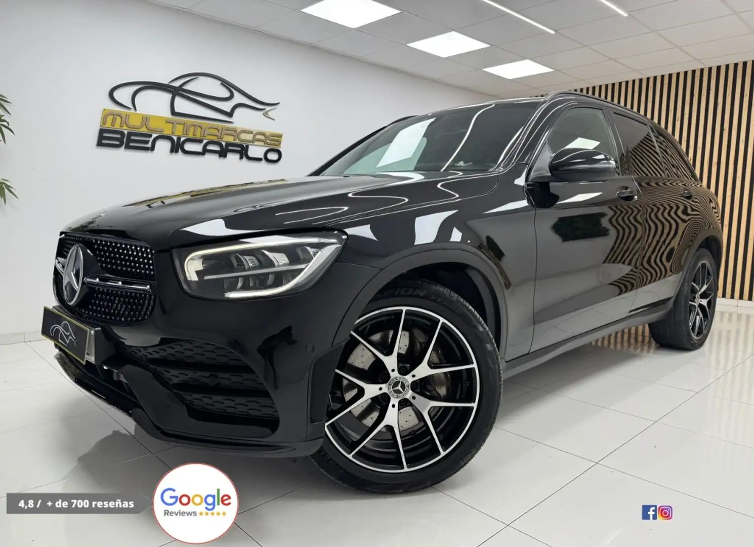 Mercedes-Benz GLC 220 220d 4Matic 9G-Tronic Noir - 1
