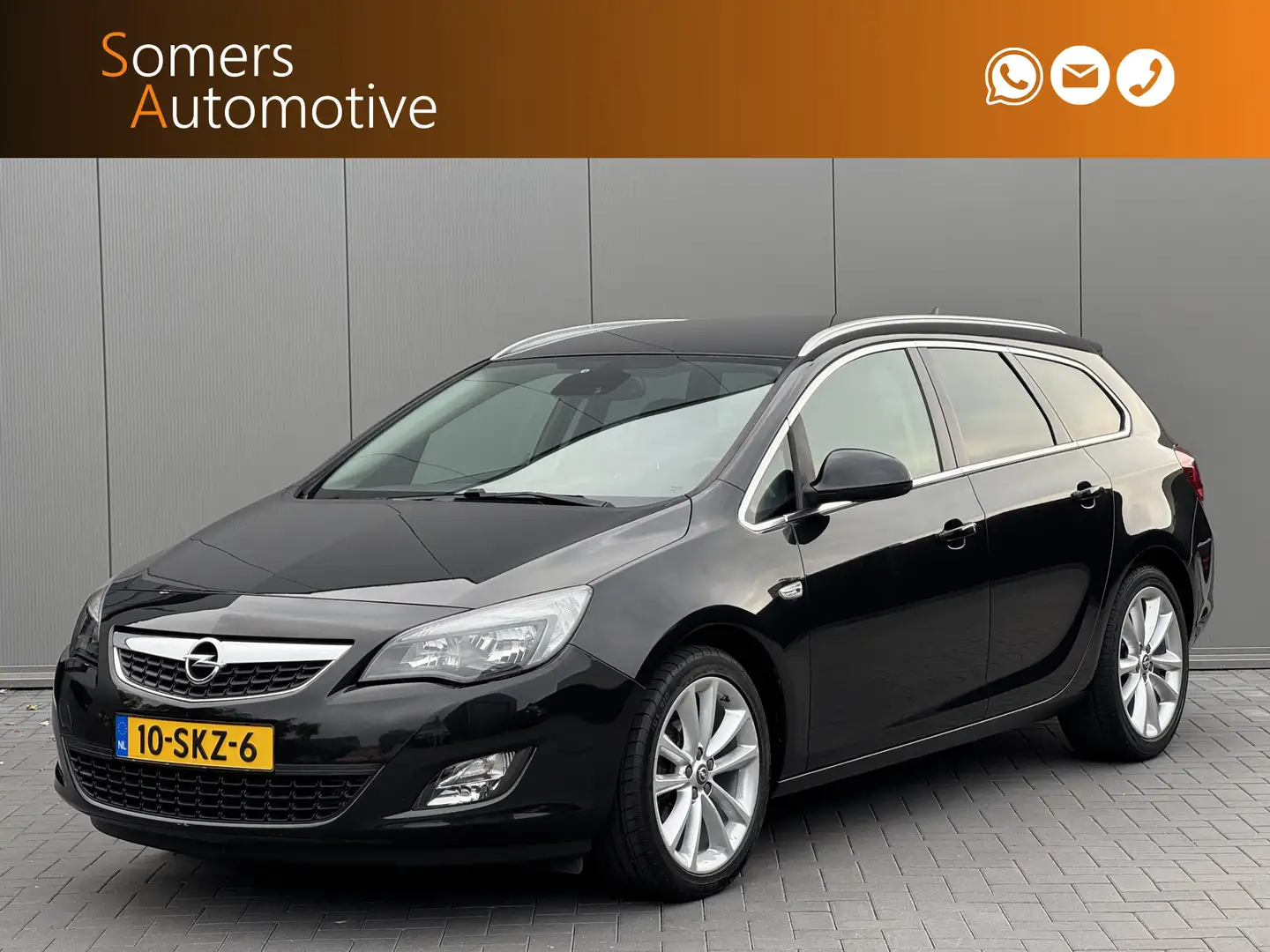 Opel Astra Sports Tourer 1.4 Turbo Sport | Leder | Navigatie Noir - 1