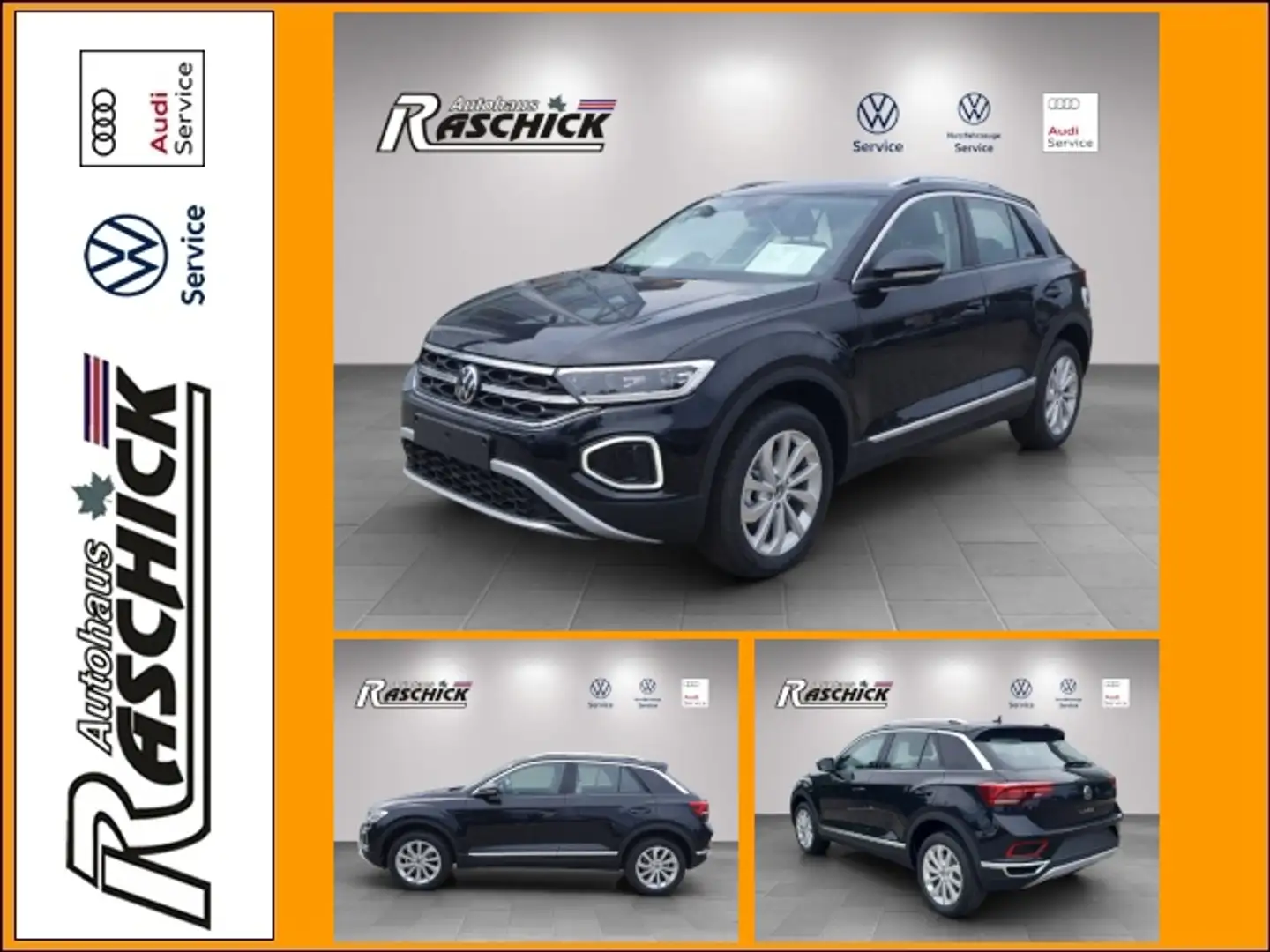 Volkswagen T-Roc Style 1.5 TSI DSG ACC Easy Open Kamera Klima Noir - 1