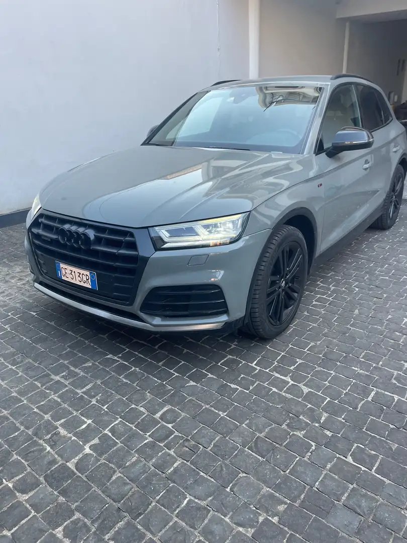 Audi Q5 Q5 II 2017 40 2.0 tdi quattro 190cv s-tronic Gris - 1