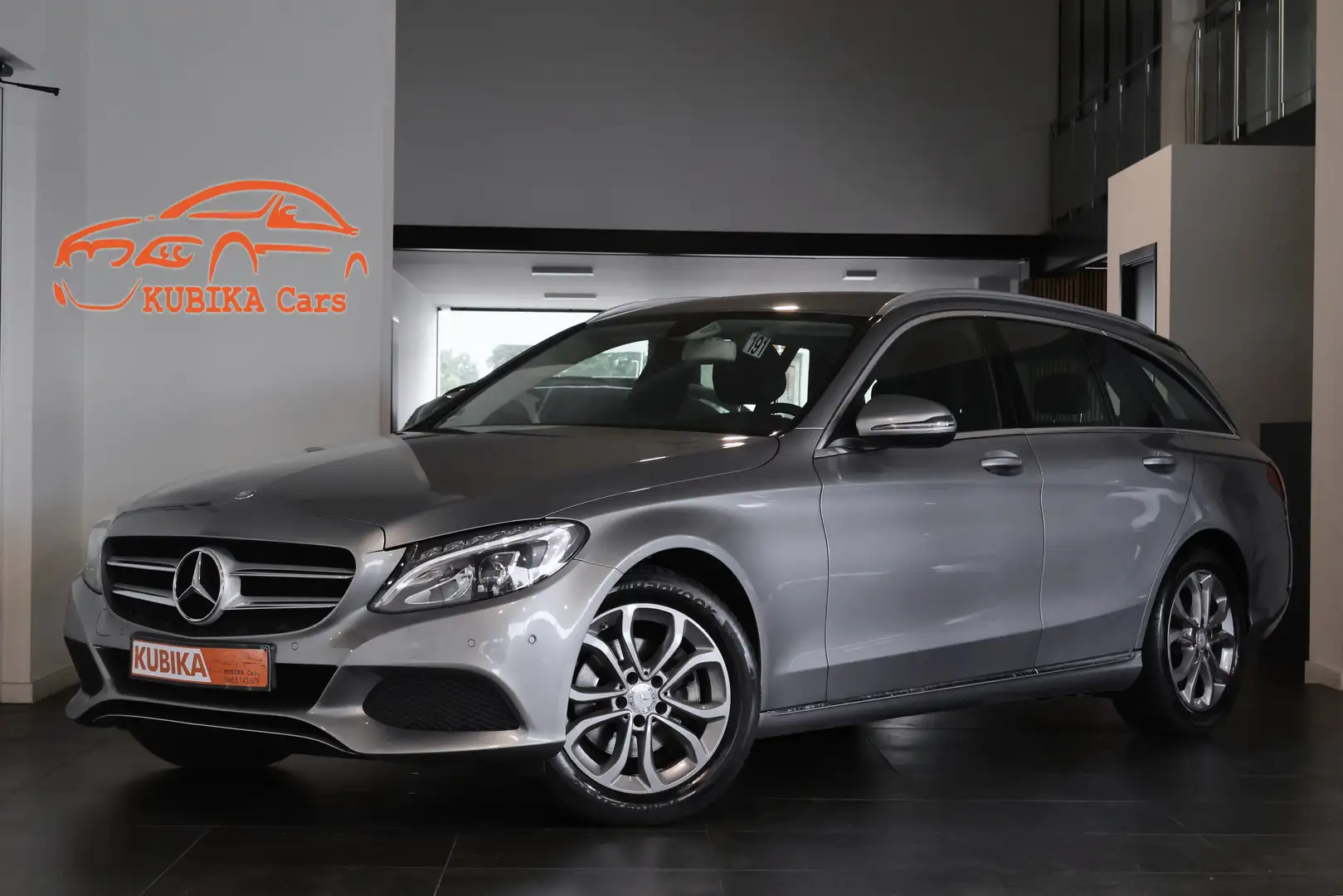 Mercedes-Benz C 200 d LED Navi Cruise ParkeerS H-Leder Elek. Koffer * Grijs - 1