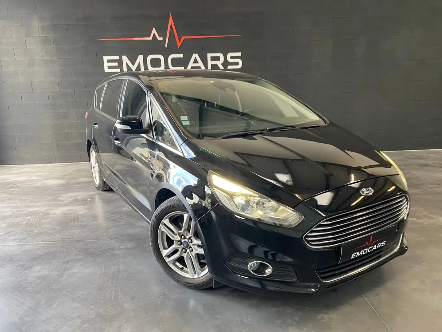 Ford S-Max 2.0 TDCi 150 S&S Titanium 7 places Noir - 1