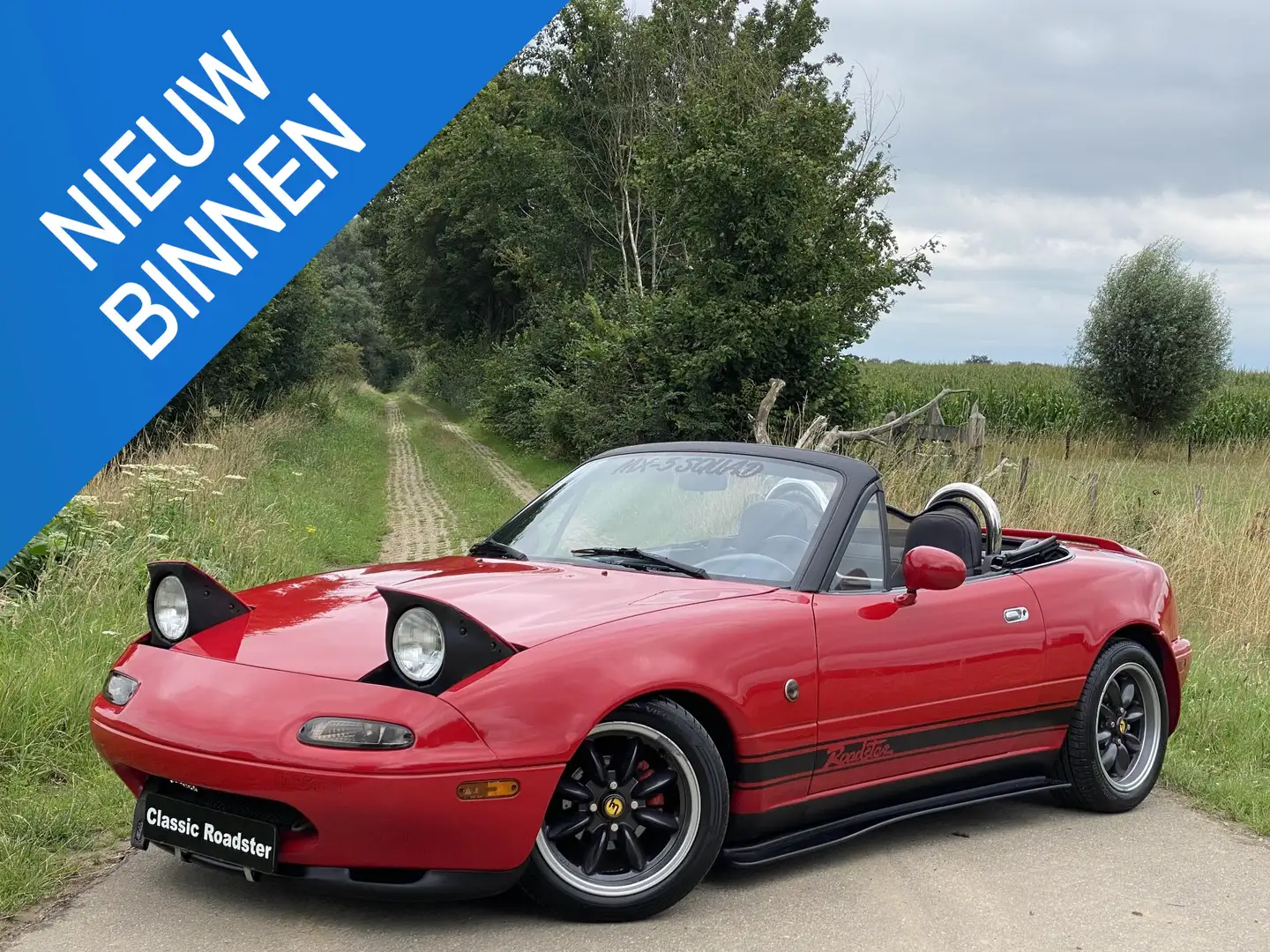 Mazda MX-5 NA 116PK 1.6i-16V Rouge - 1