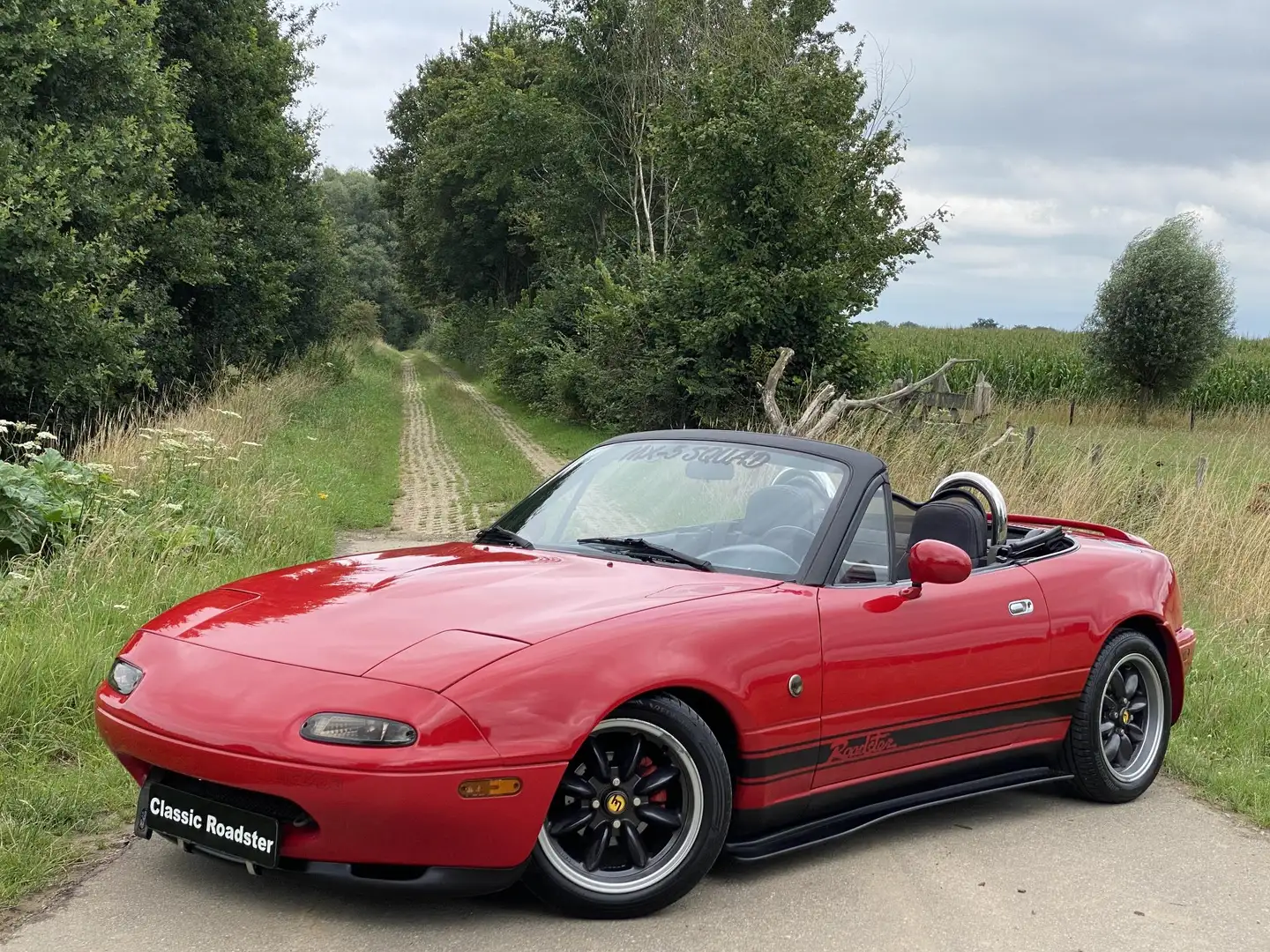 Mazda MX-5 NA 116PK 1.6i-16V Rouge - 2