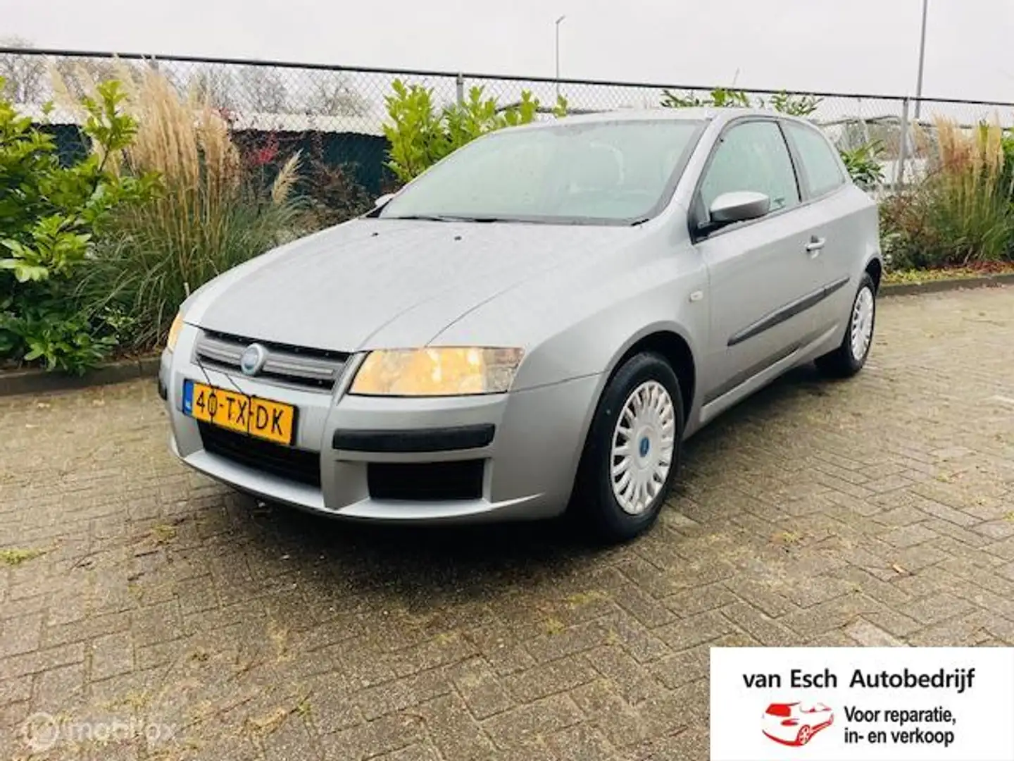 Fiat Stilo 1.4-16V Racing I NIEUWE APK I 6 BAK I AIRCO I NETT Grijs - 2