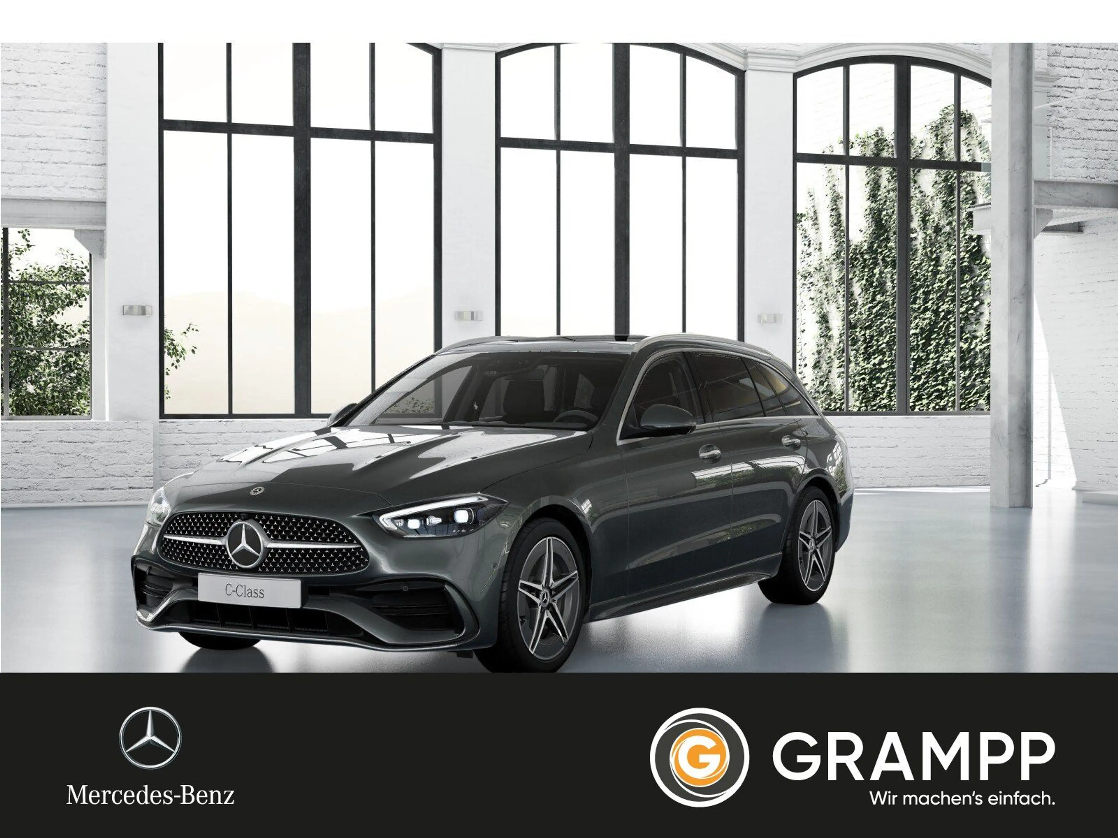 Mercedes-Benz C 220 d 4M T AMG Premium Plus/Pano/HUD/AHK/Distro