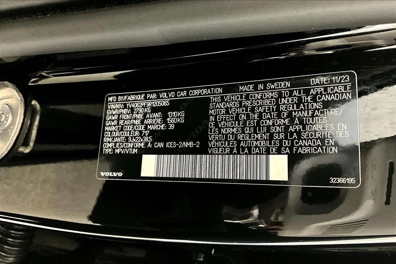 2024 Volvo XC90 ULTIMATE BRIGHT BOWERS & WILKINS - 22'' WHEELS - H thumb 36