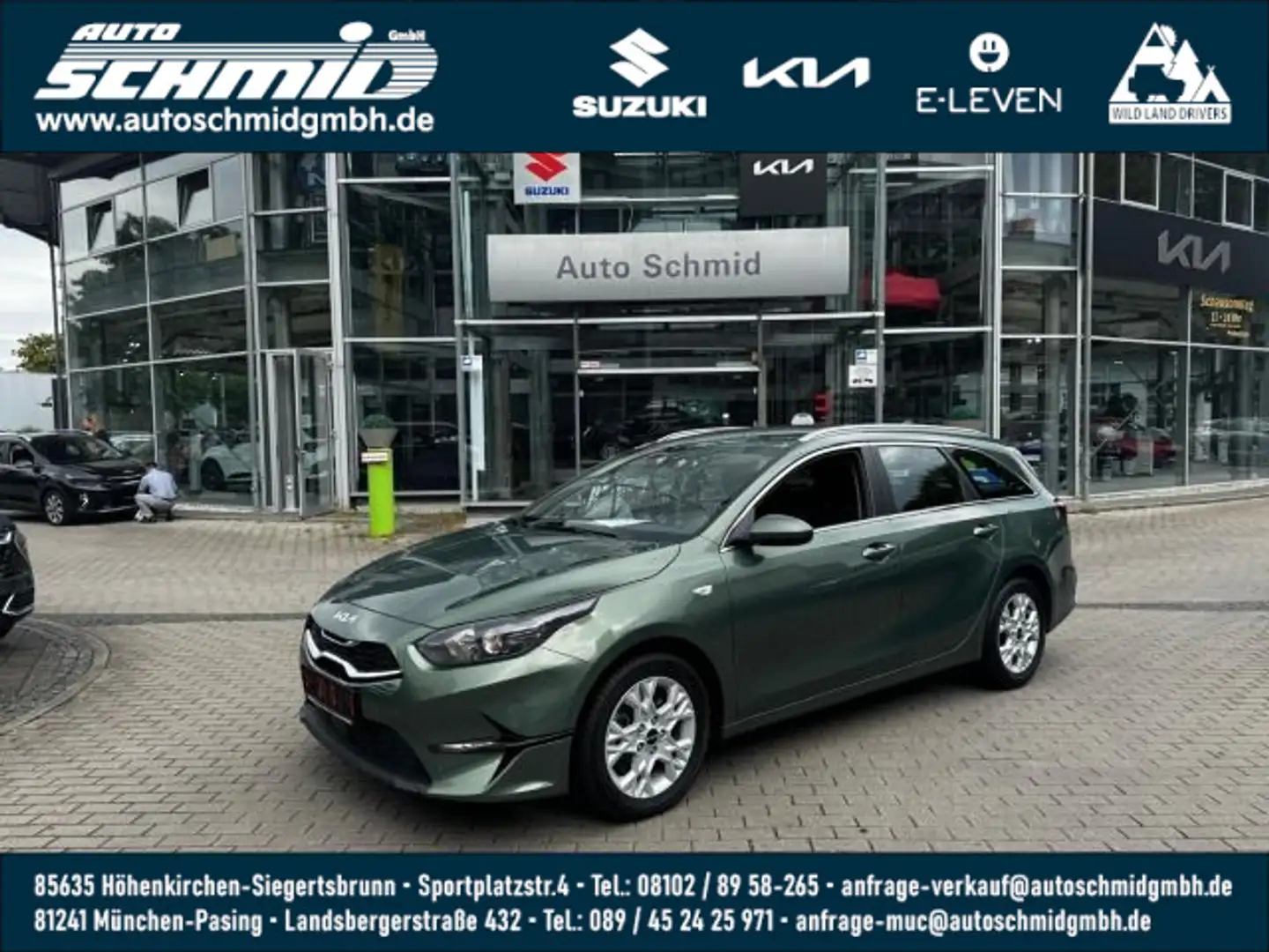 Kia Ceed / cee'd CEED_SW 1.5T 140 DCT7 VISION KOMFORT+ NAVIGATION Grün - 1