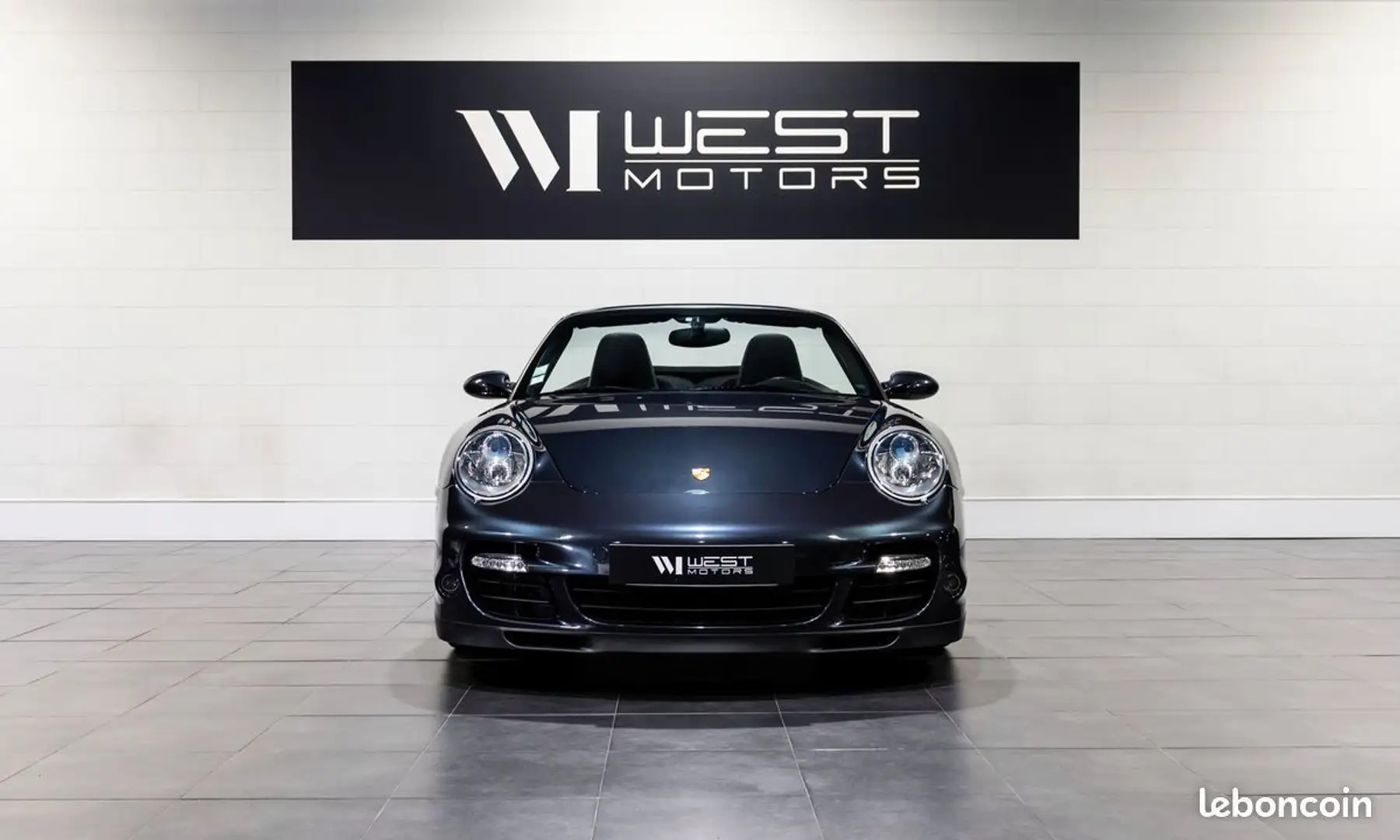 Porsche 997 997 Turbo Cabriolet 3.6 480 FRANÇAISE PCCM Plus CarPlay Peinture spéciale Chrono Bose Grigio - 2