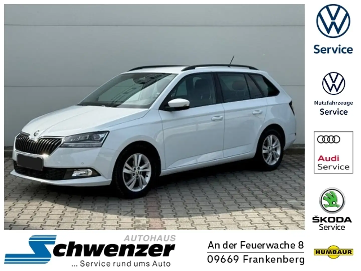 Skoda Fabia Combi Style LED ACC SHZ RFK KLIMA ALU Blanc - 1