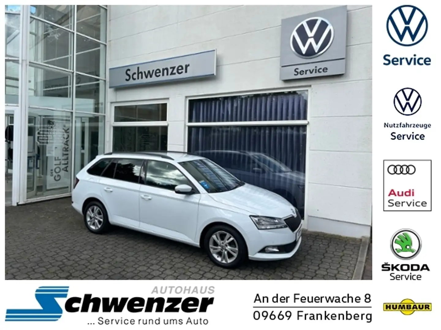 Skoda Fabia Combi Style LED ACC SHZ RFK KLIMA ALU Blanc - 1